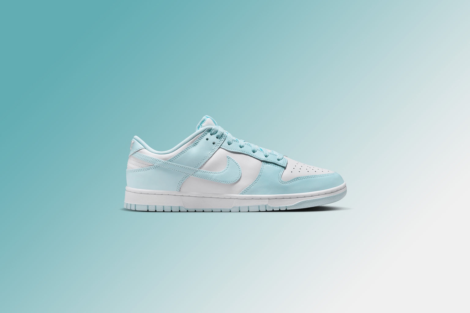 DUNK LOW RETRO - WHITE/GLACIER BLUE - 5