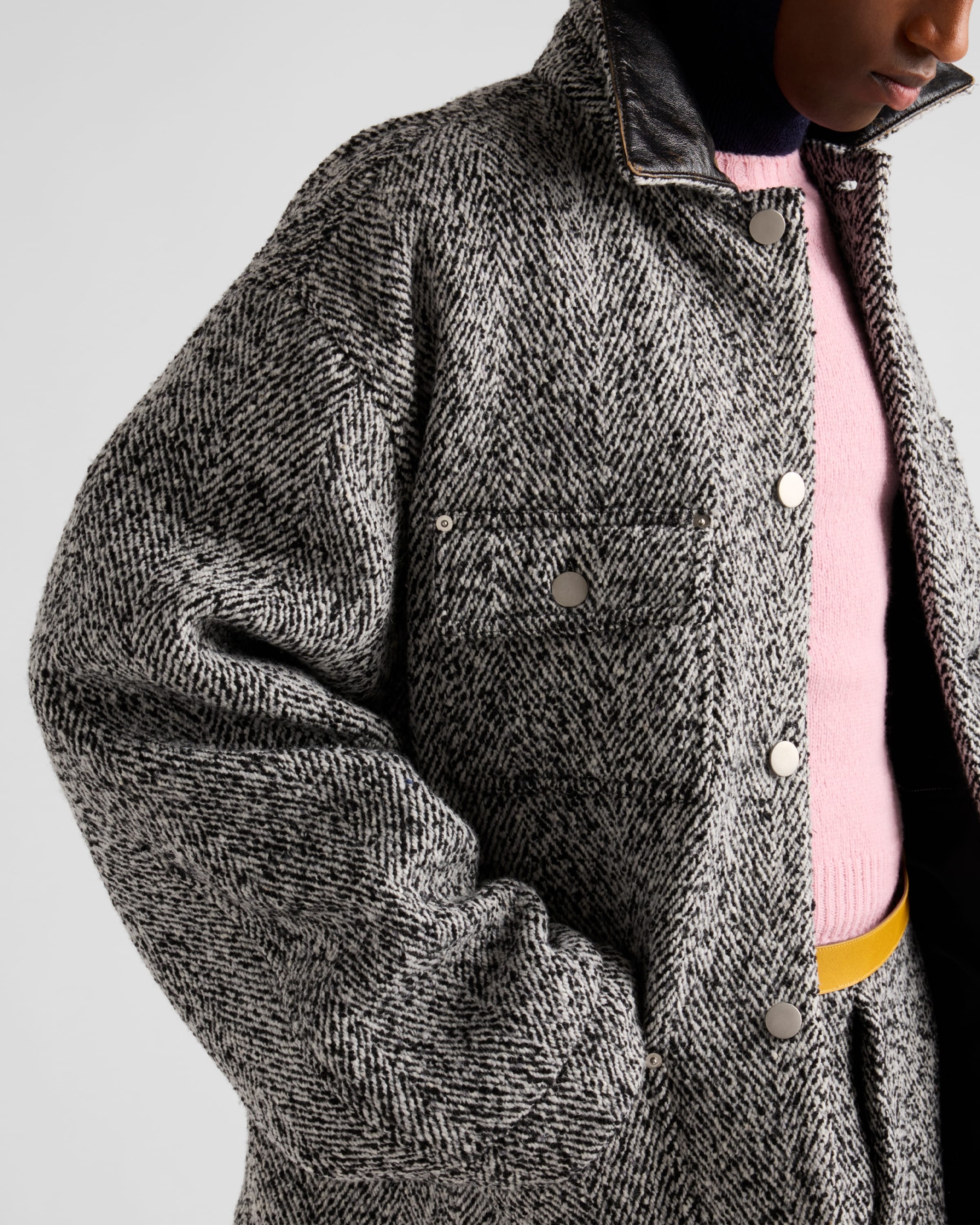 Wool blend jacket - 4