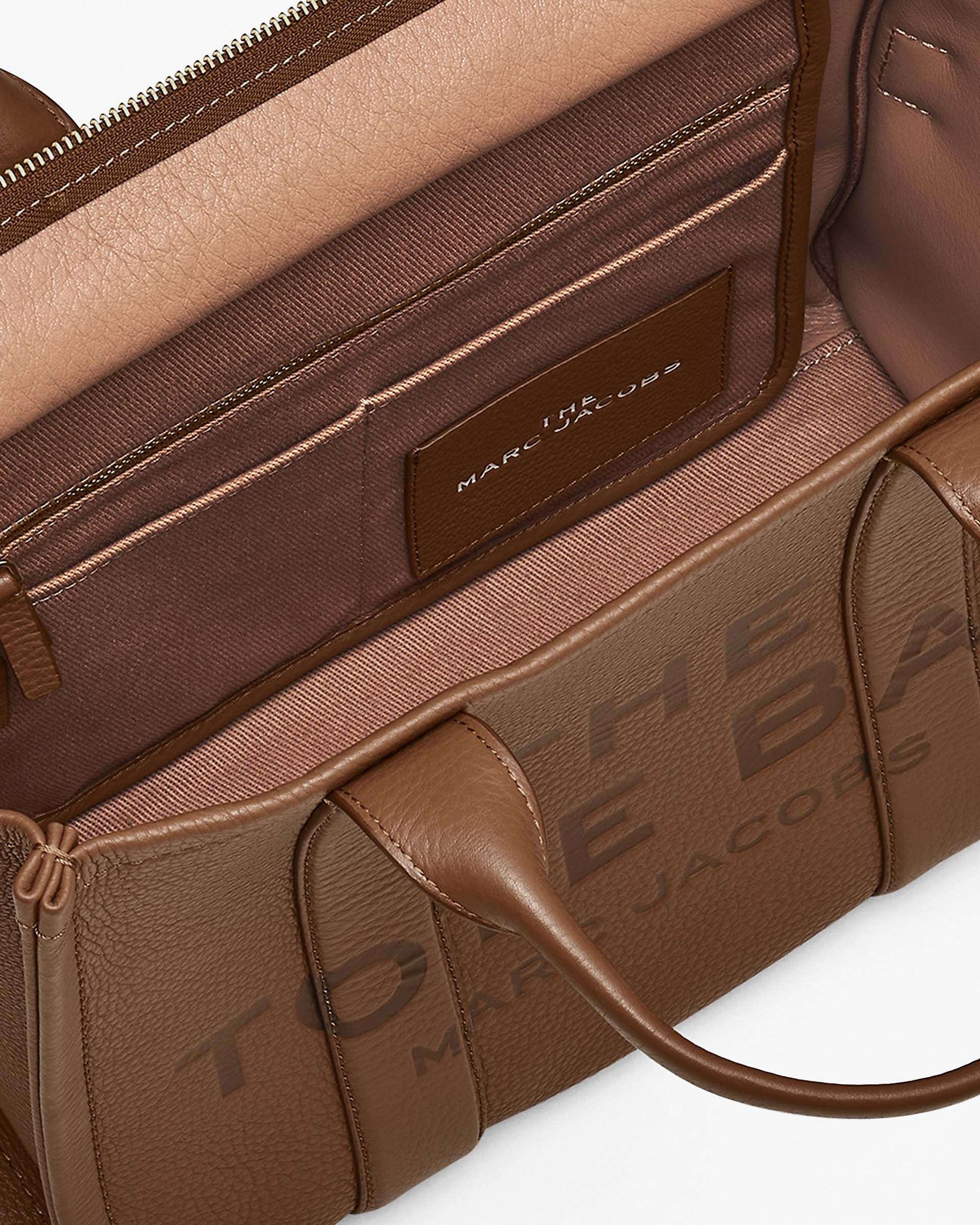 THE LEATHER SMALL TOTE BAG - 7