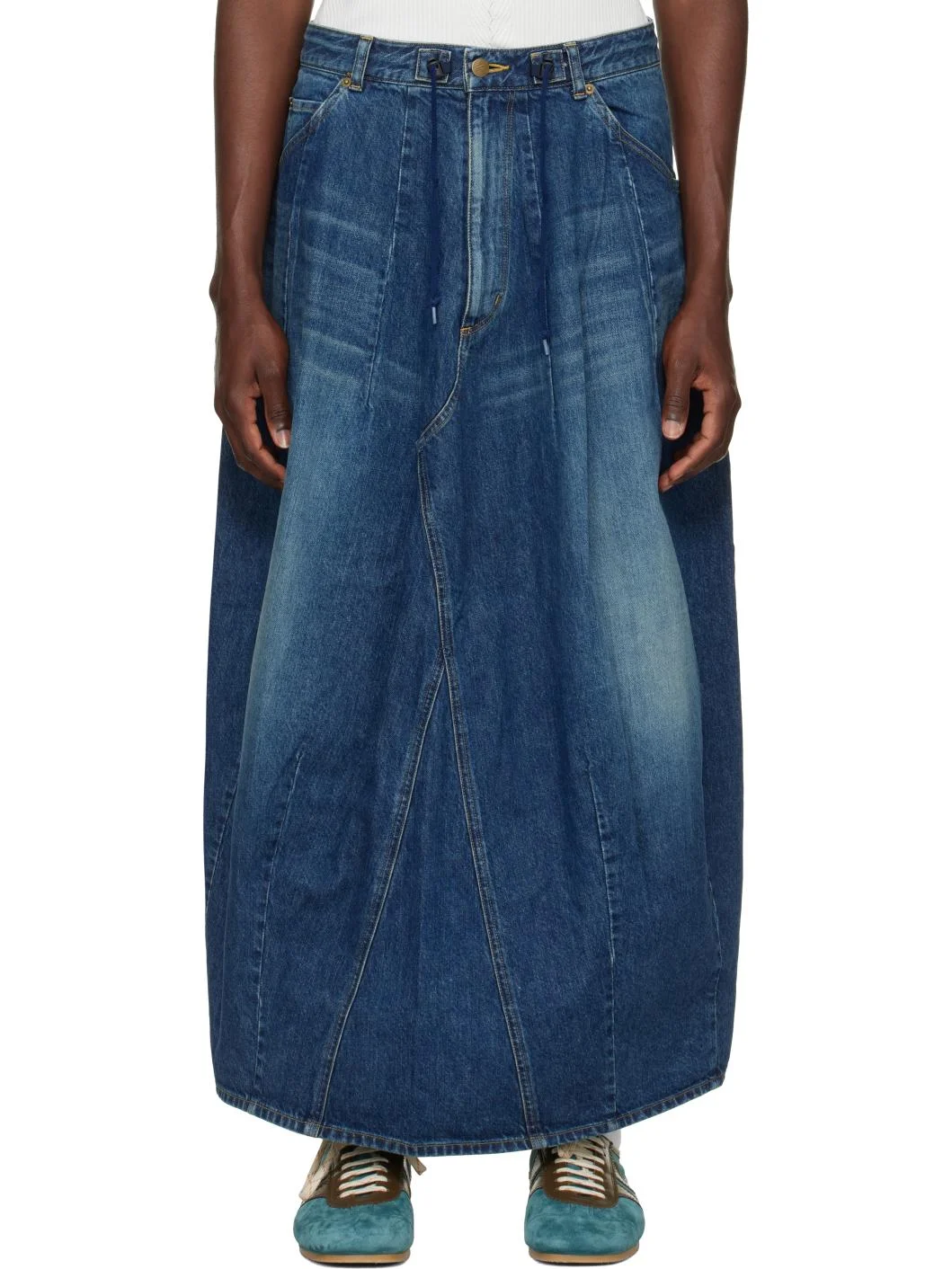 Navy H.D. Skirt - 1