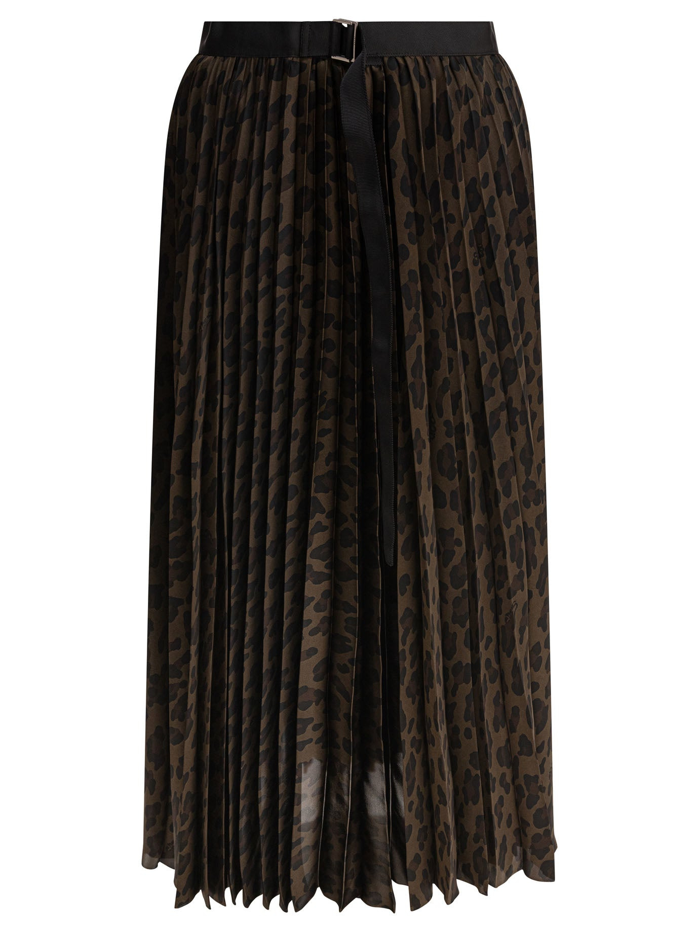 Sacai Women Leopard Skirt - 1