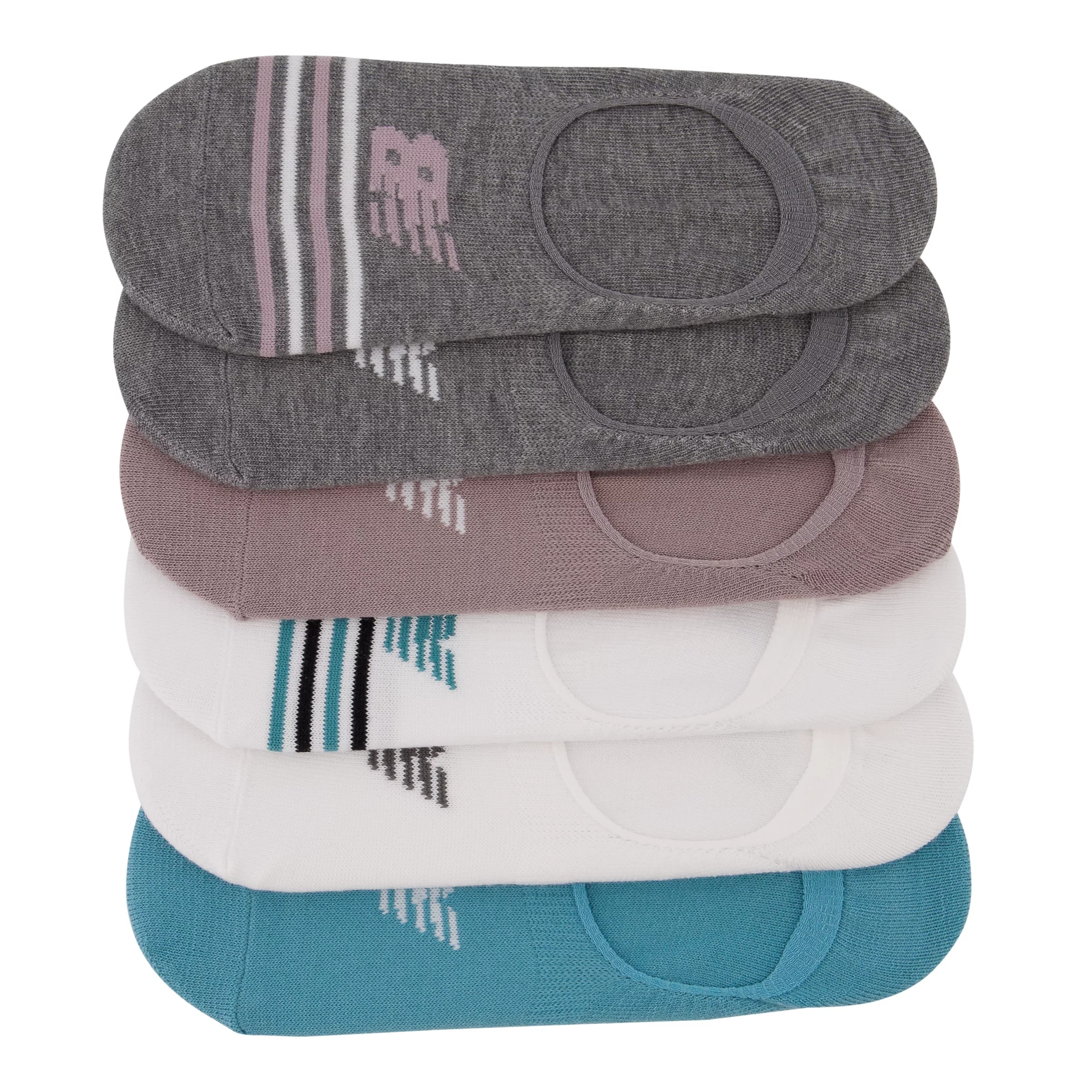 Ultra Low No Show Socks 6 Pack - 3