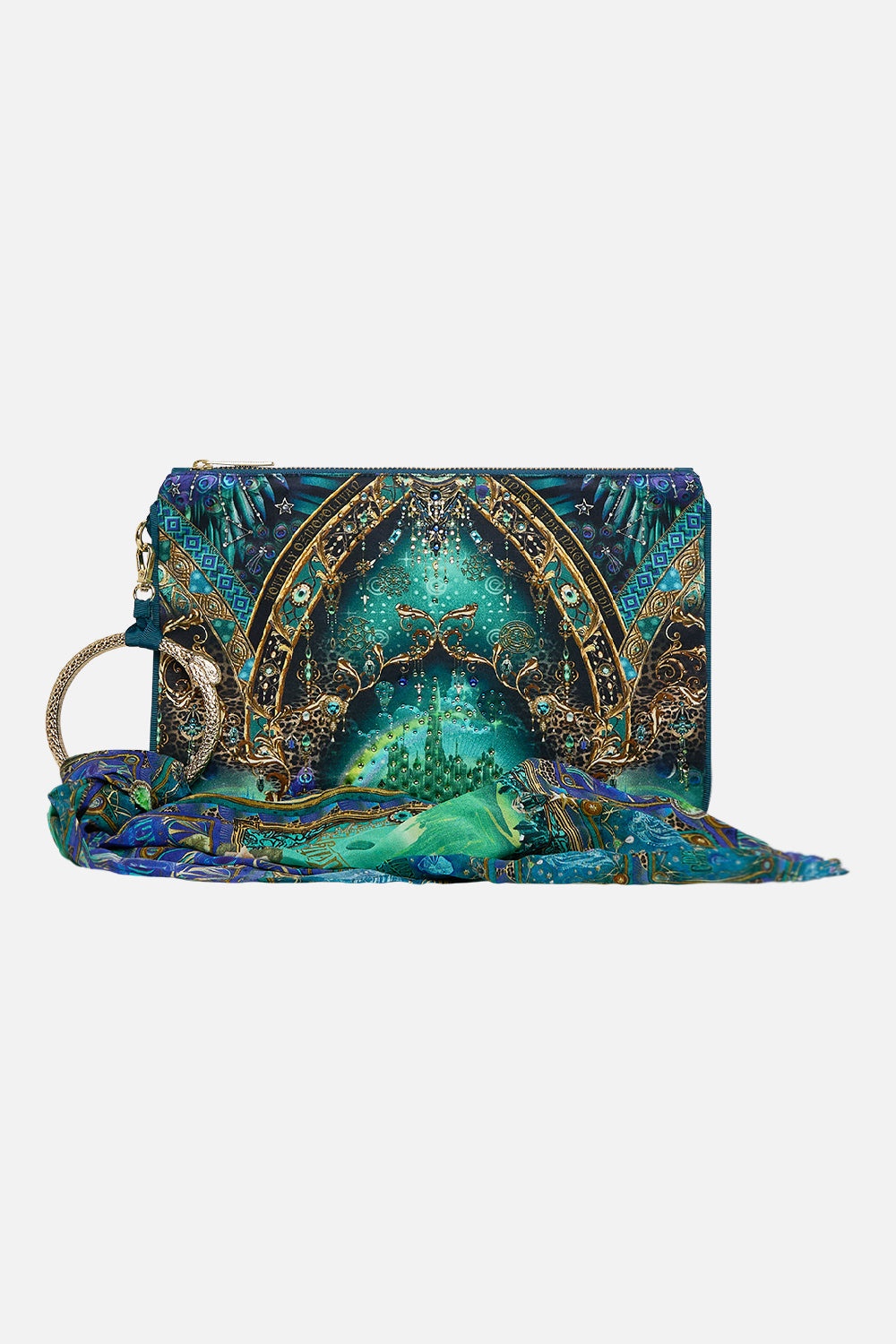 RING SCARF CLUTCH - 1