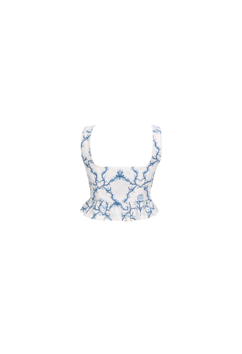 Eslabón Floritura Cropped Top 3