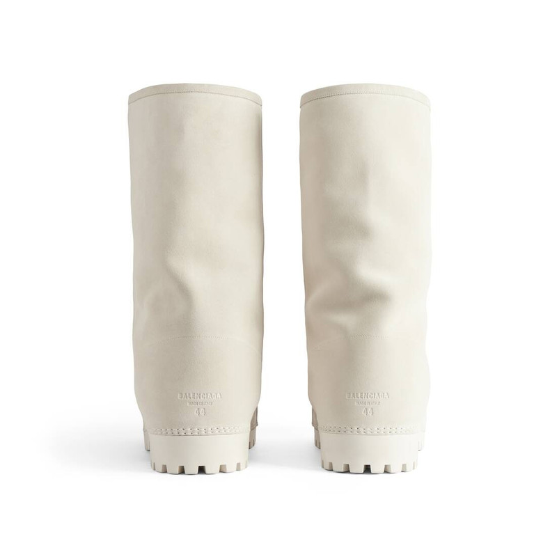 Women's Alaska Fur High Boot in White 5