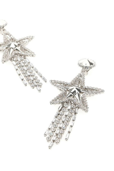 Alessandra Rich Embellished metal earrings outlook