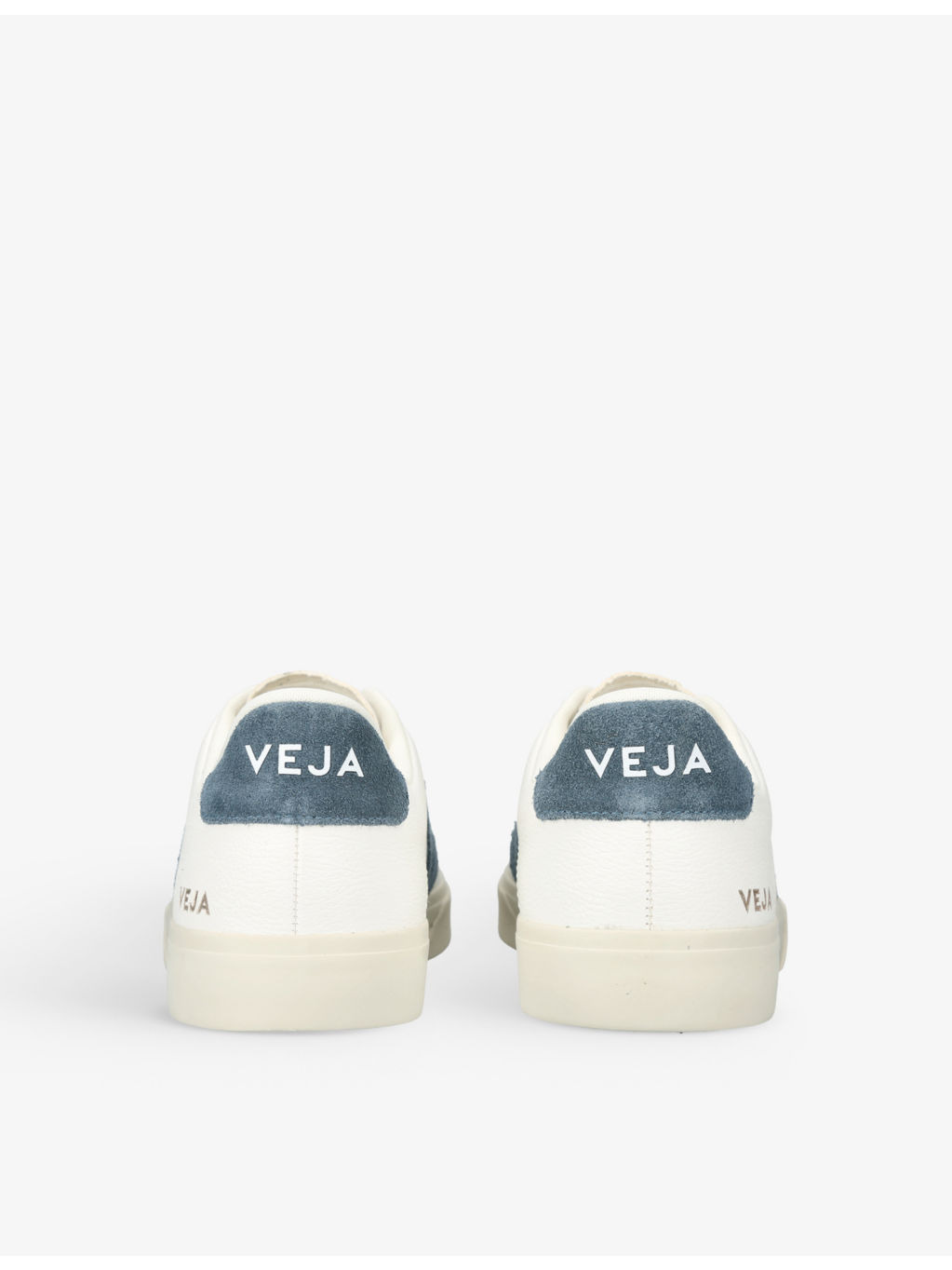 Campo logo-stitched low top leather trainers - 4