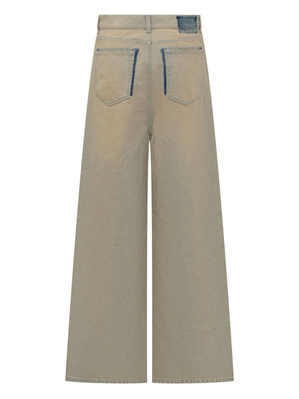 wide-leg high-rise trousers - 2