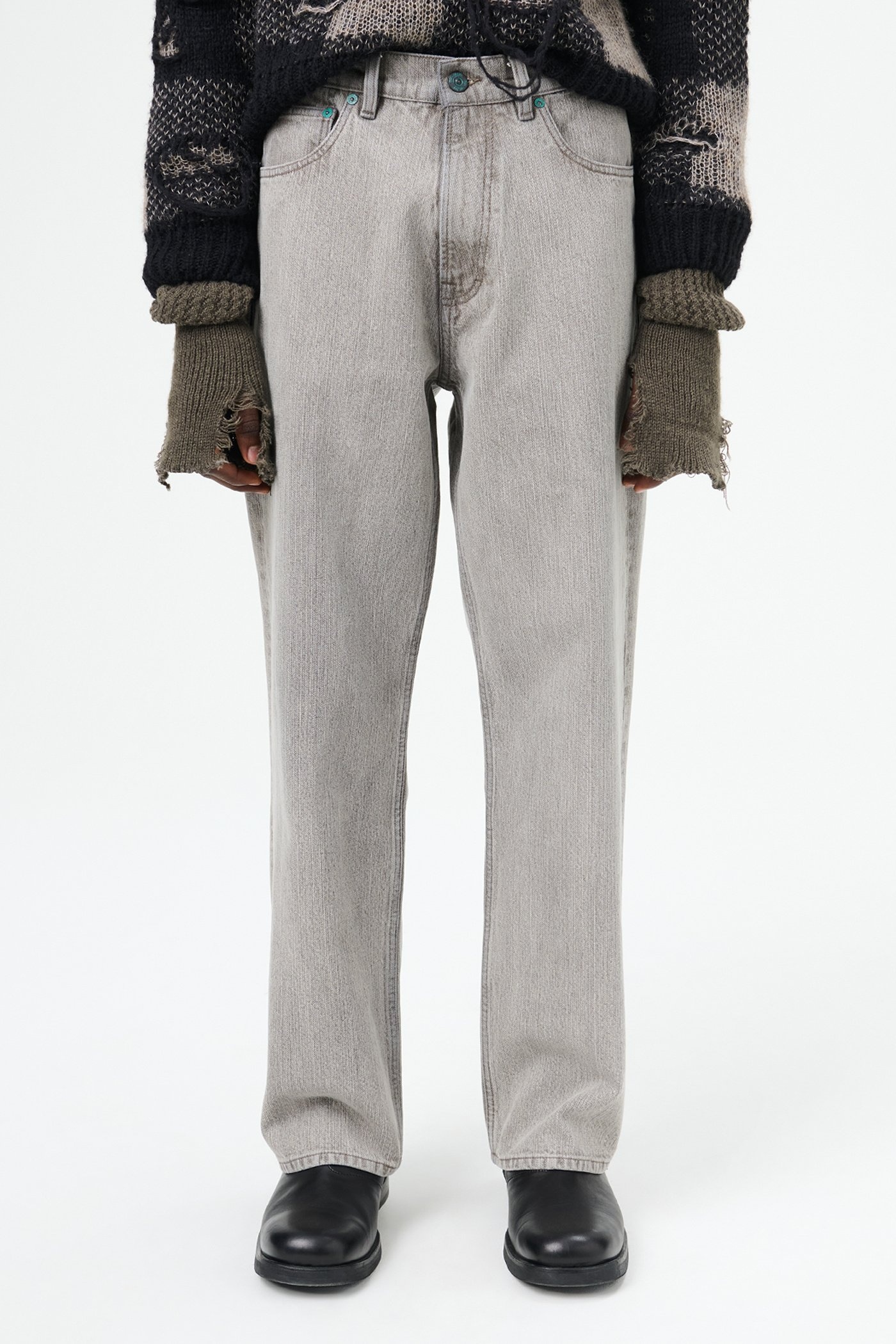 Our Legacy Third Cut Concrete Chain Twill | REVERSIBLE Our Legacy Third Cut Concrete Chain Twill | REVERSIBLE