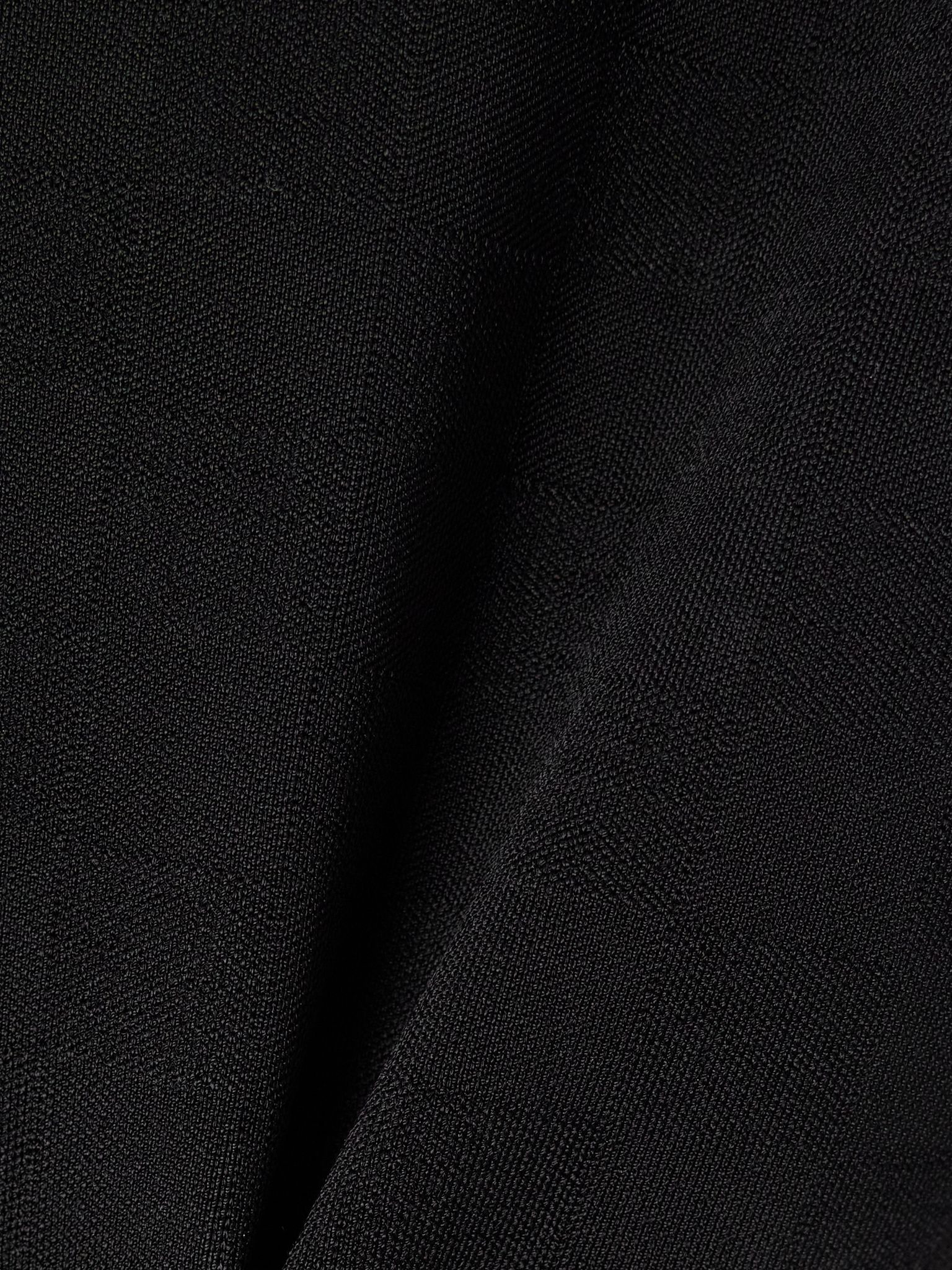 NSFW Crop Kick checked stretch-knit flared pants Black - 5