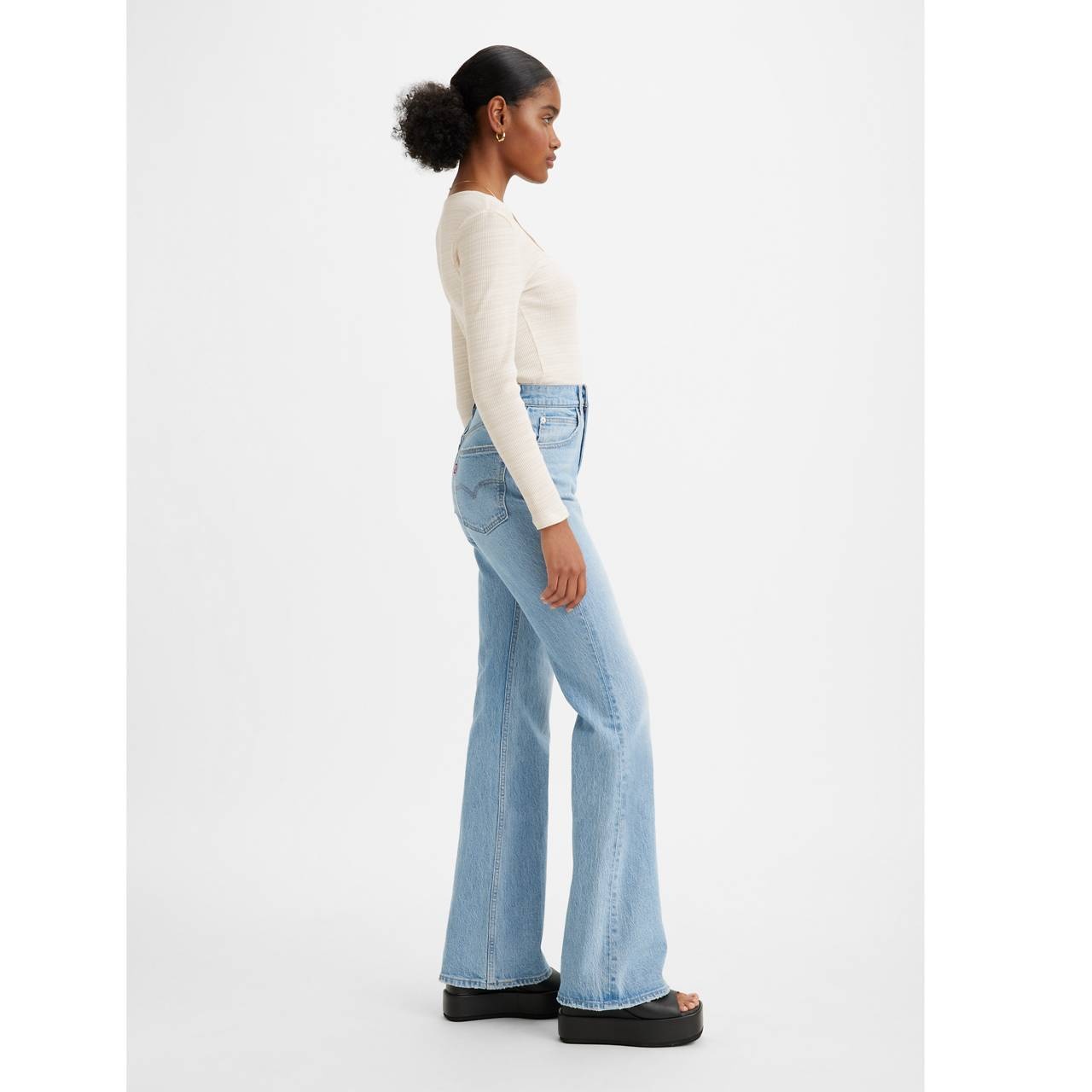 70'S HIGH FLARE WOMEN'S JEANS - 4