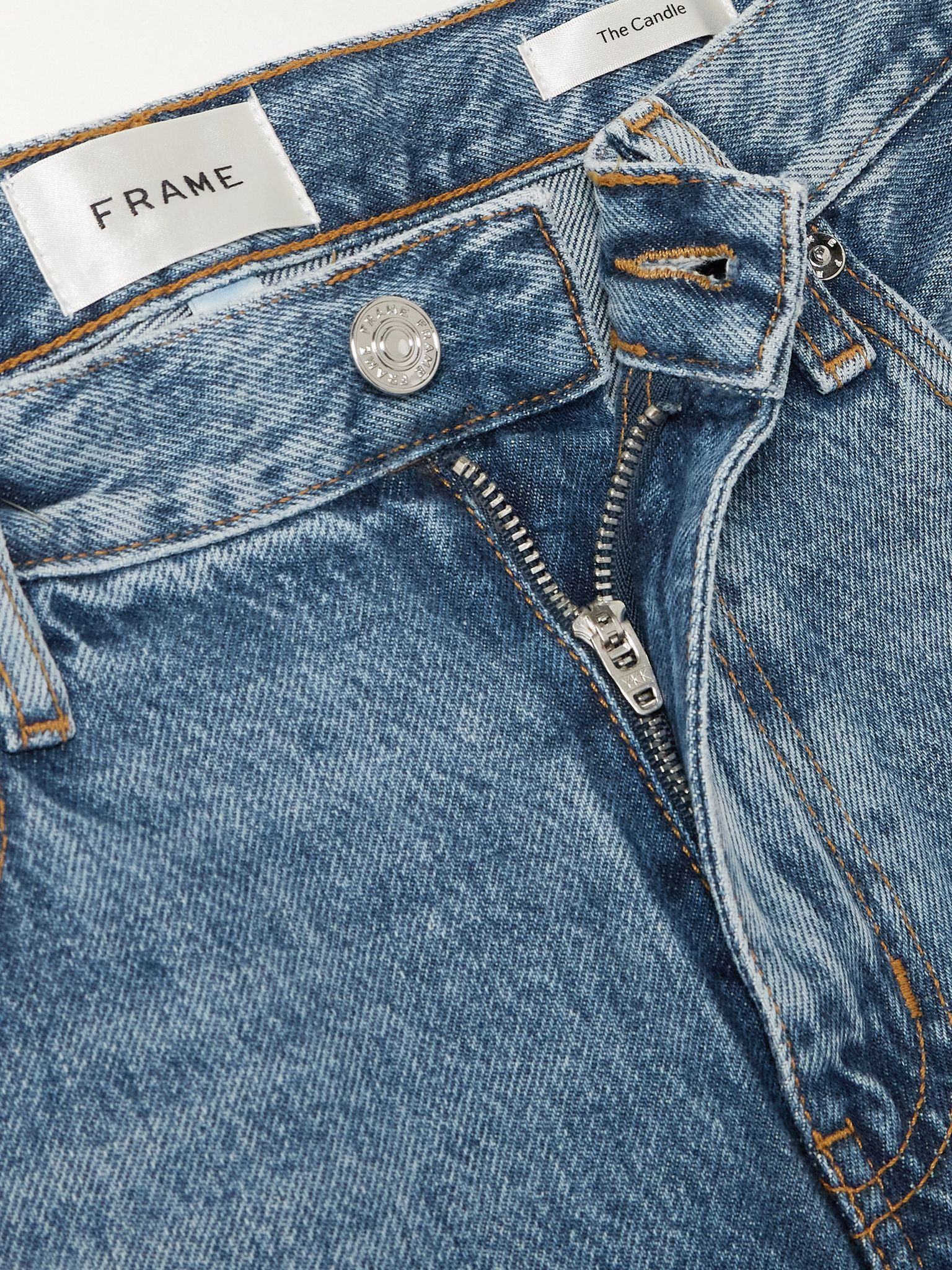 The Candle cropped mid-rise straight-leg jeans Mid denim - 5