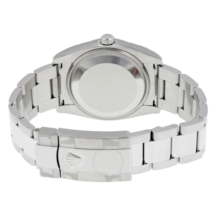 Rolex Oyster Perpetual Date 34 Blue Dial Stainless Steel Bracelet Automatic Men's Watch 115200BLSO - 3