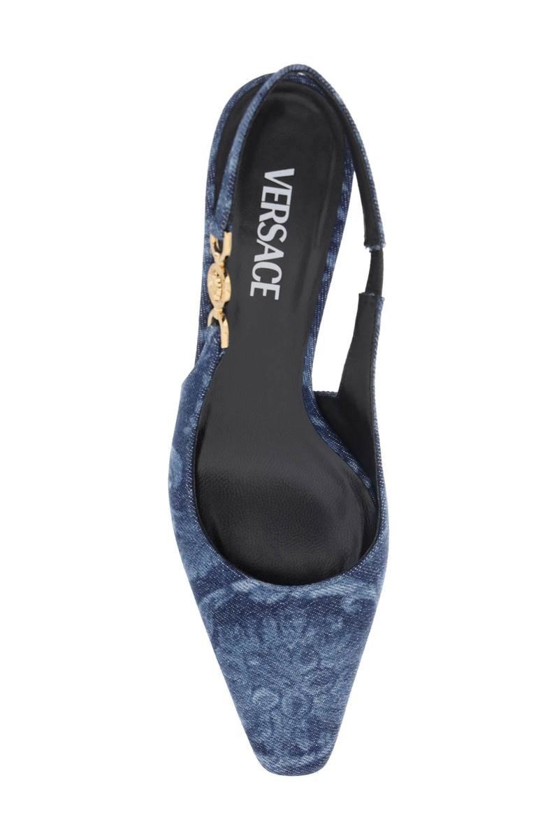 VERSACE MEDUSA '95 BAROCCO SLINGBACK PUMPS - 2