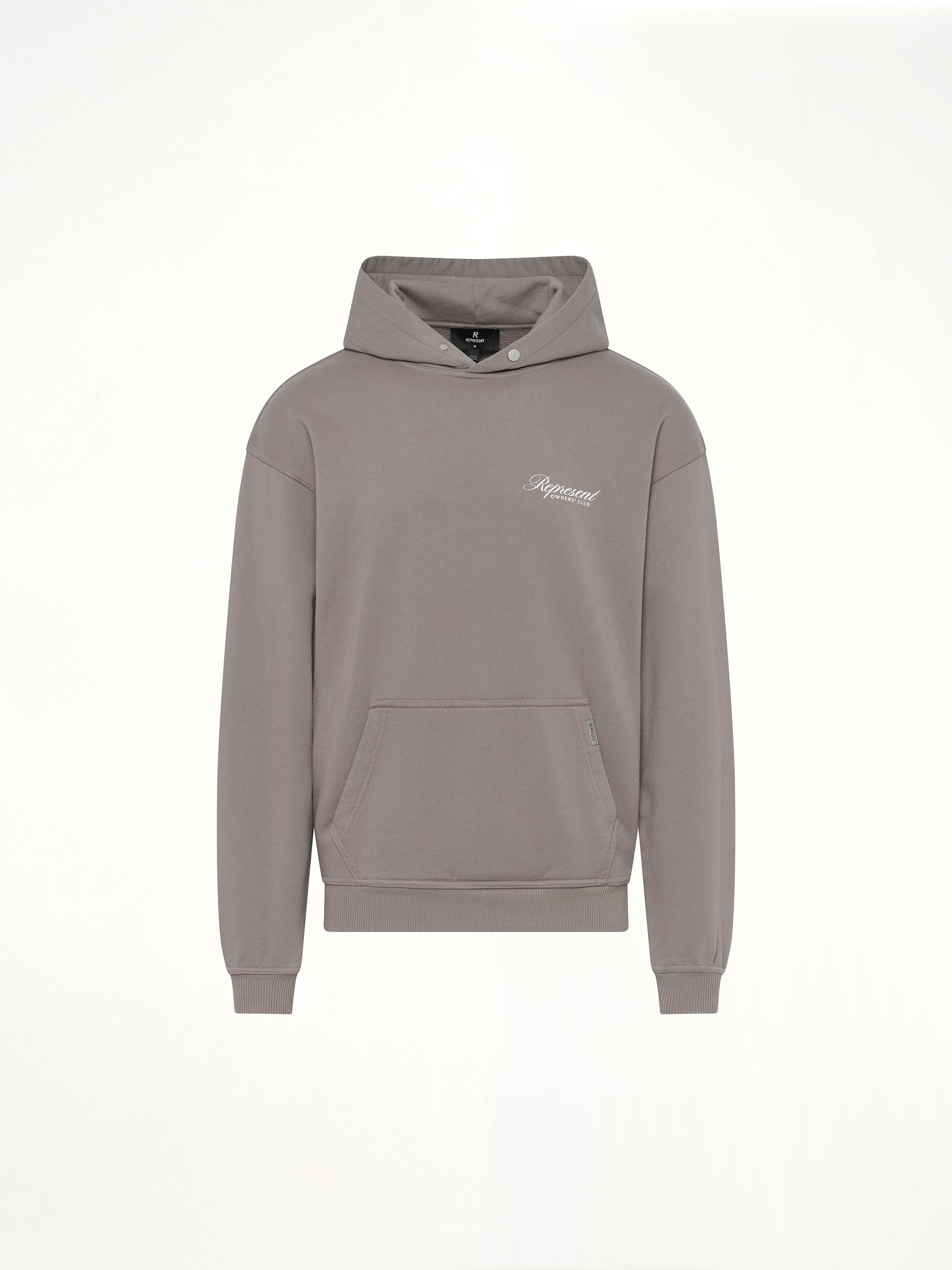 Represent Owners Club Script Hoodie in Slate - 2