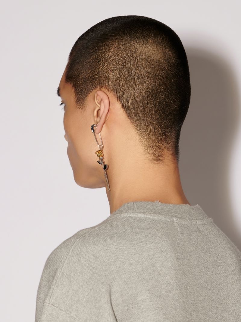 ROSE CHARM EARRING - 3