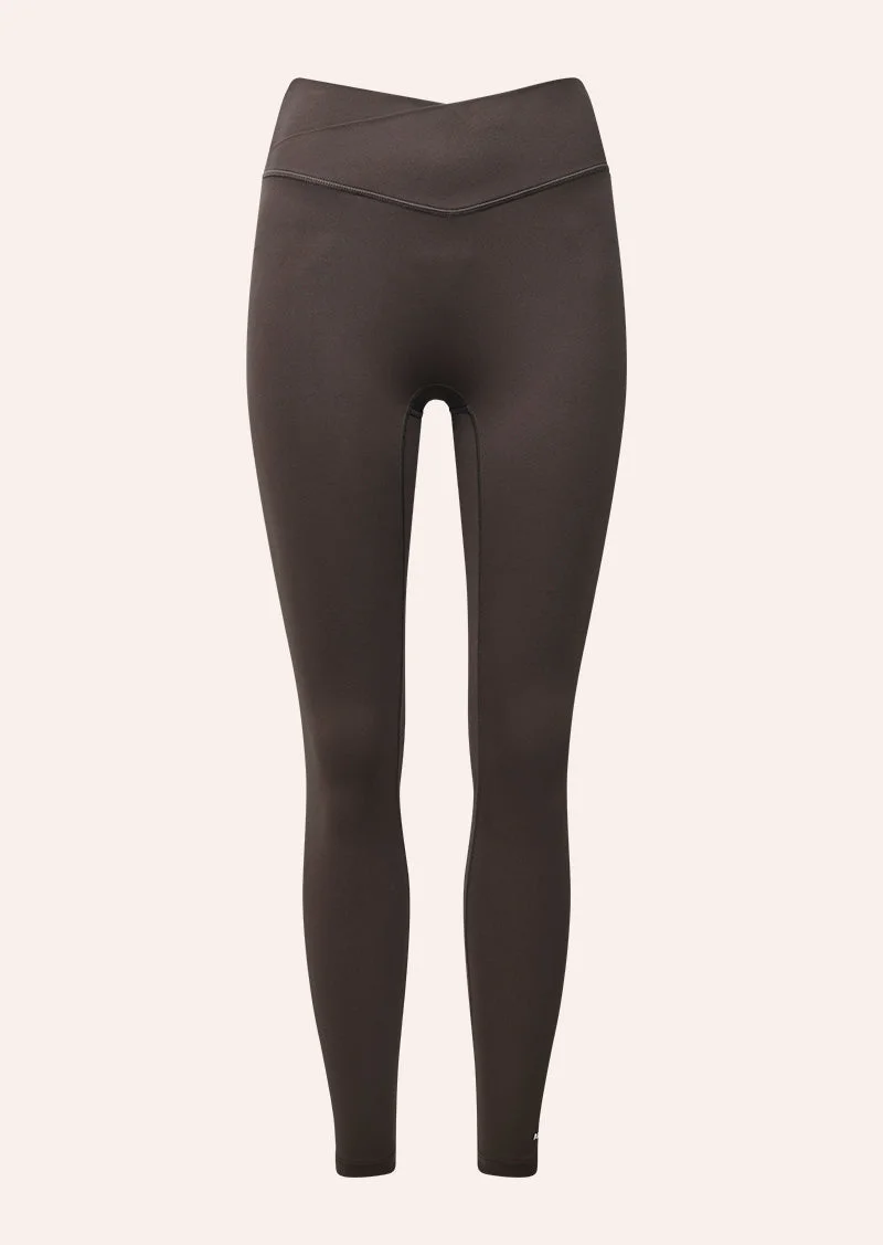 WANDER 7/8 LEGGING IN COFFEE - 1