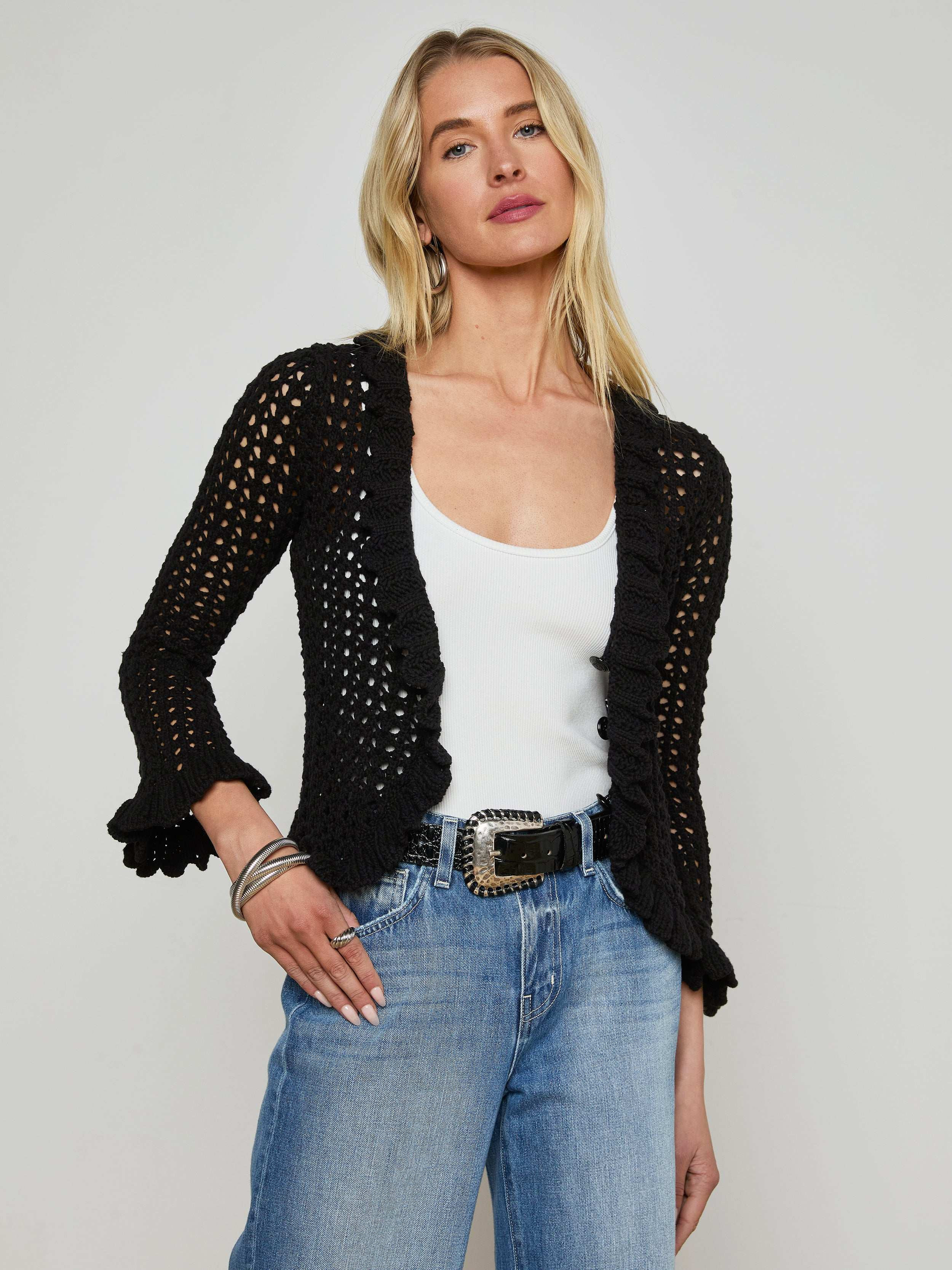 Solaris Crocheted Cardigan - 5