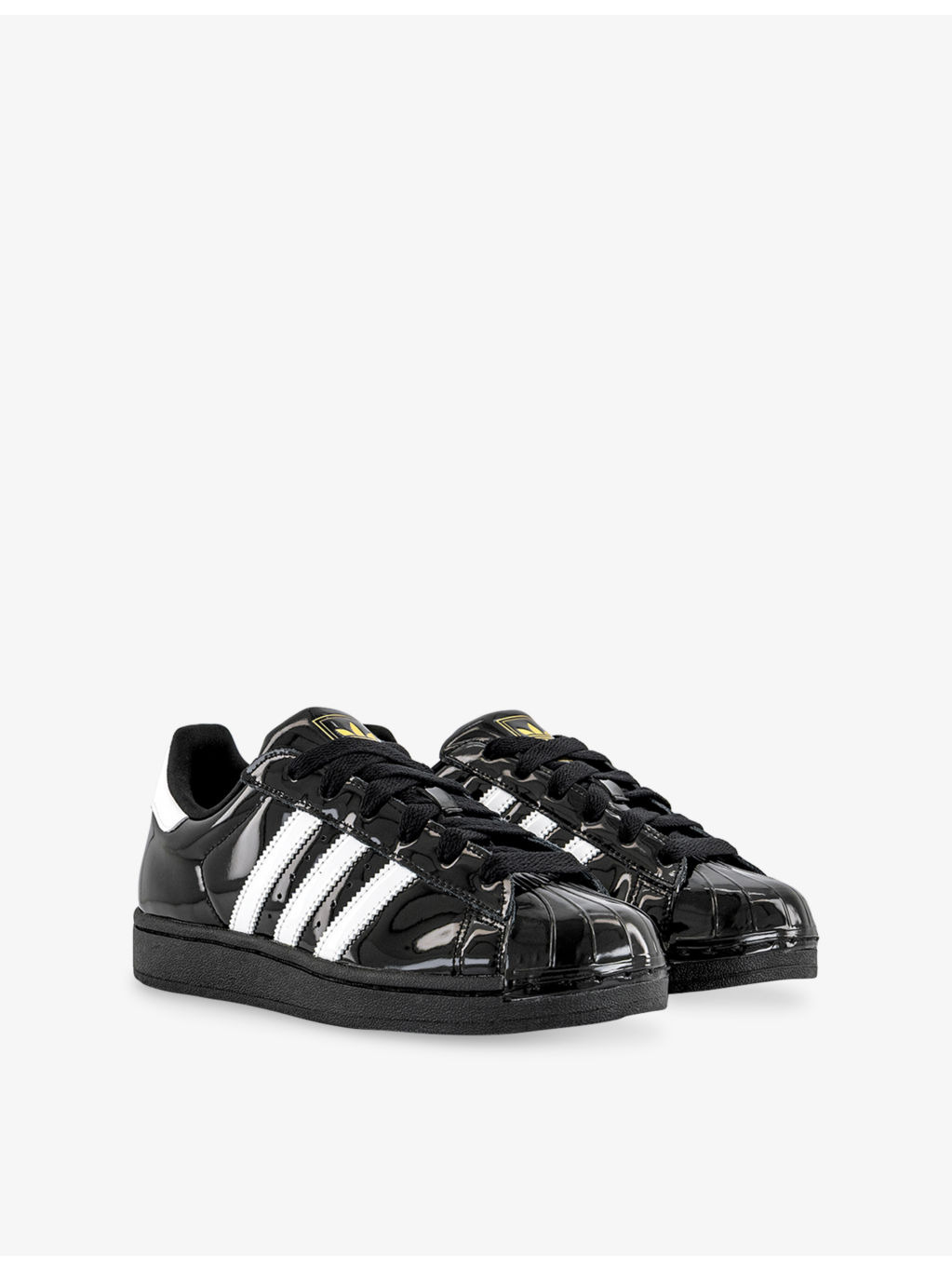 Superstar II Patent-Leather Trainers - 3