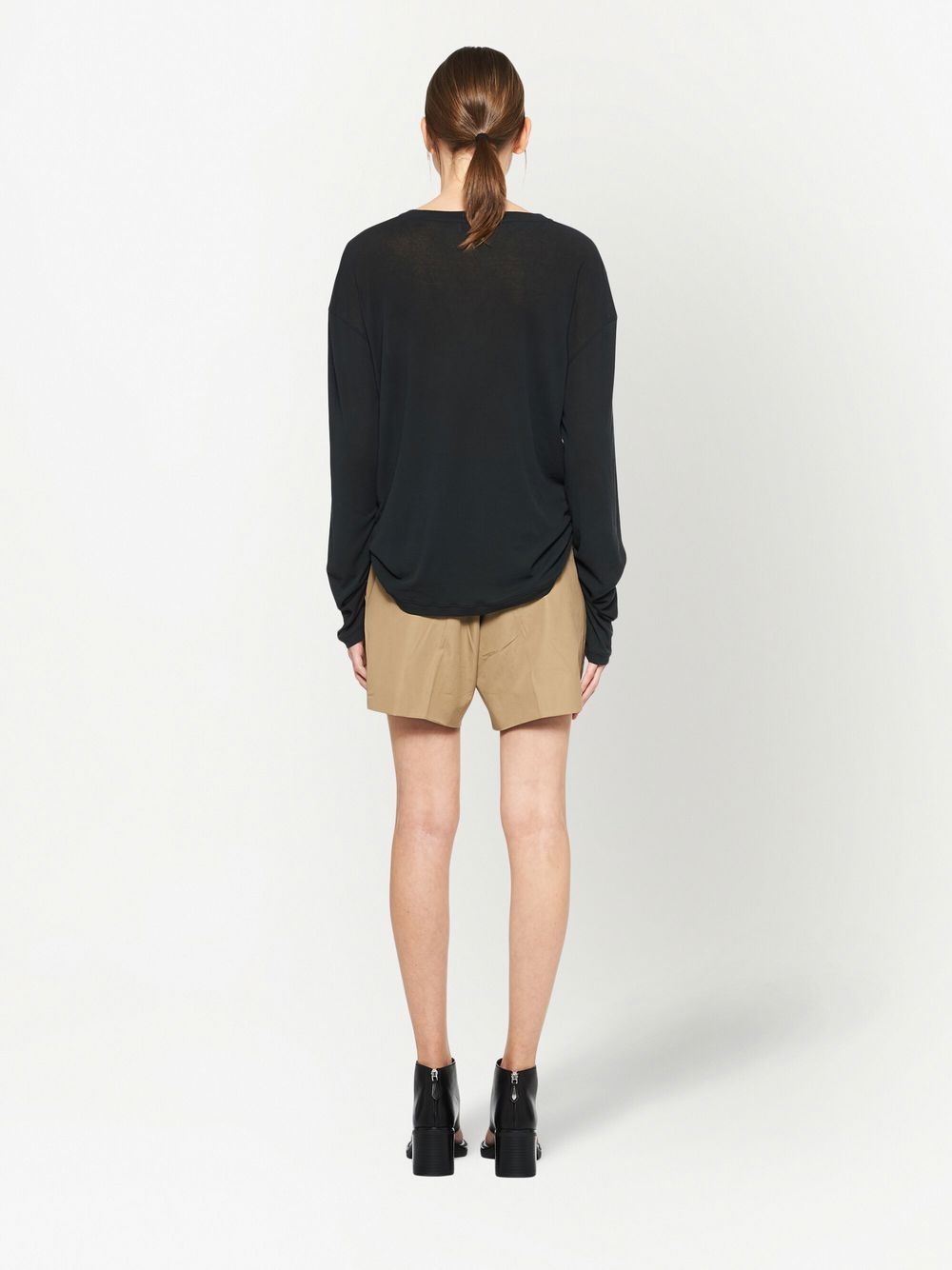 logo-patch long-sleeve T-shirt - 4