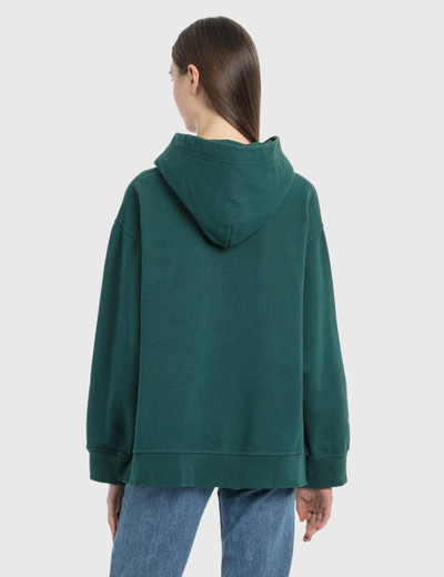 MM6 Maison Margiela Embossed Reversed Logo Hoodie outlook