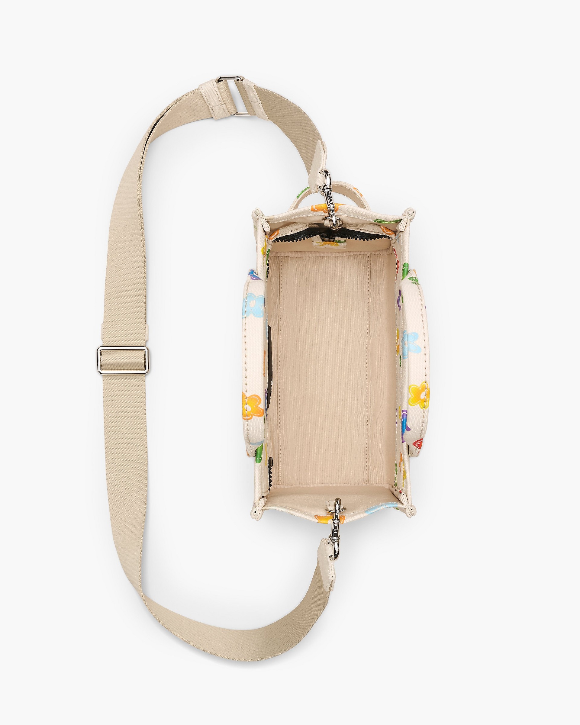 THE WILD DAISY CANVAS SMALL TOTE BAG - 8