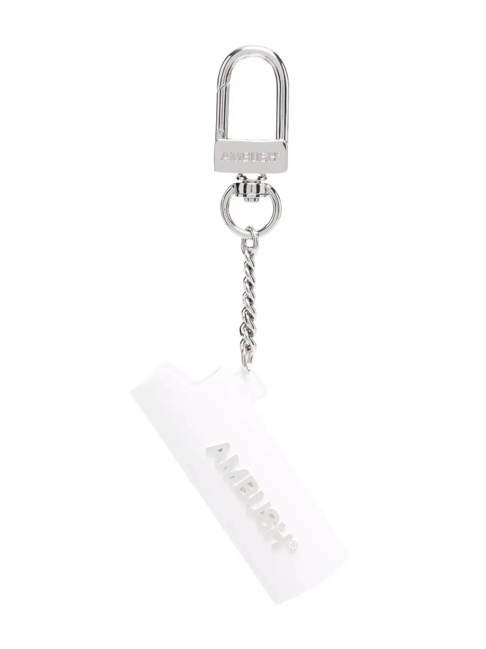logo-lettering case keychain - 1