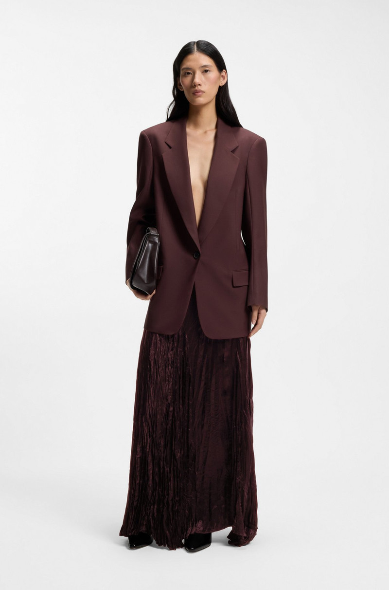 BOSS RELAXED-FIT TAILORED BLAZER IN VIRGIN-WOOL BLEND outlook