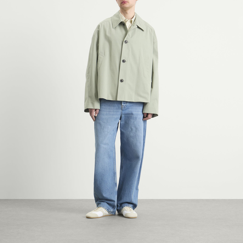 Dries Van Noten Dries Van Noten Washed Heavyweight Cotton Jacket outlook