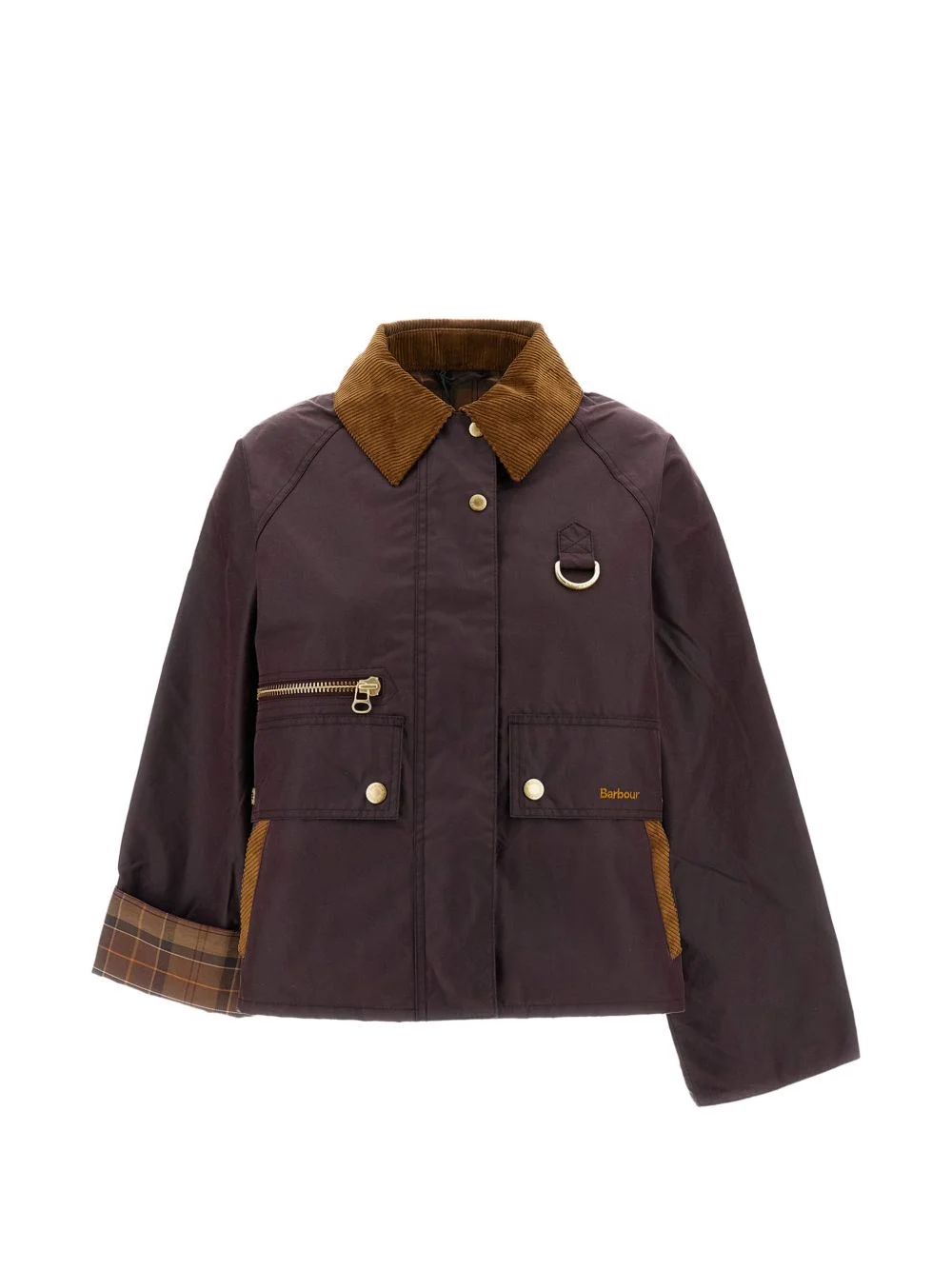 Cottingham waxed corduroy-collar jacket - 1
