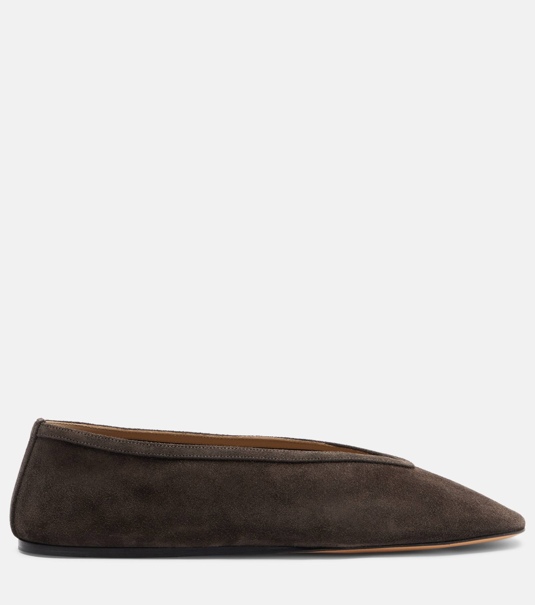 Luna suede ballet flats - 4