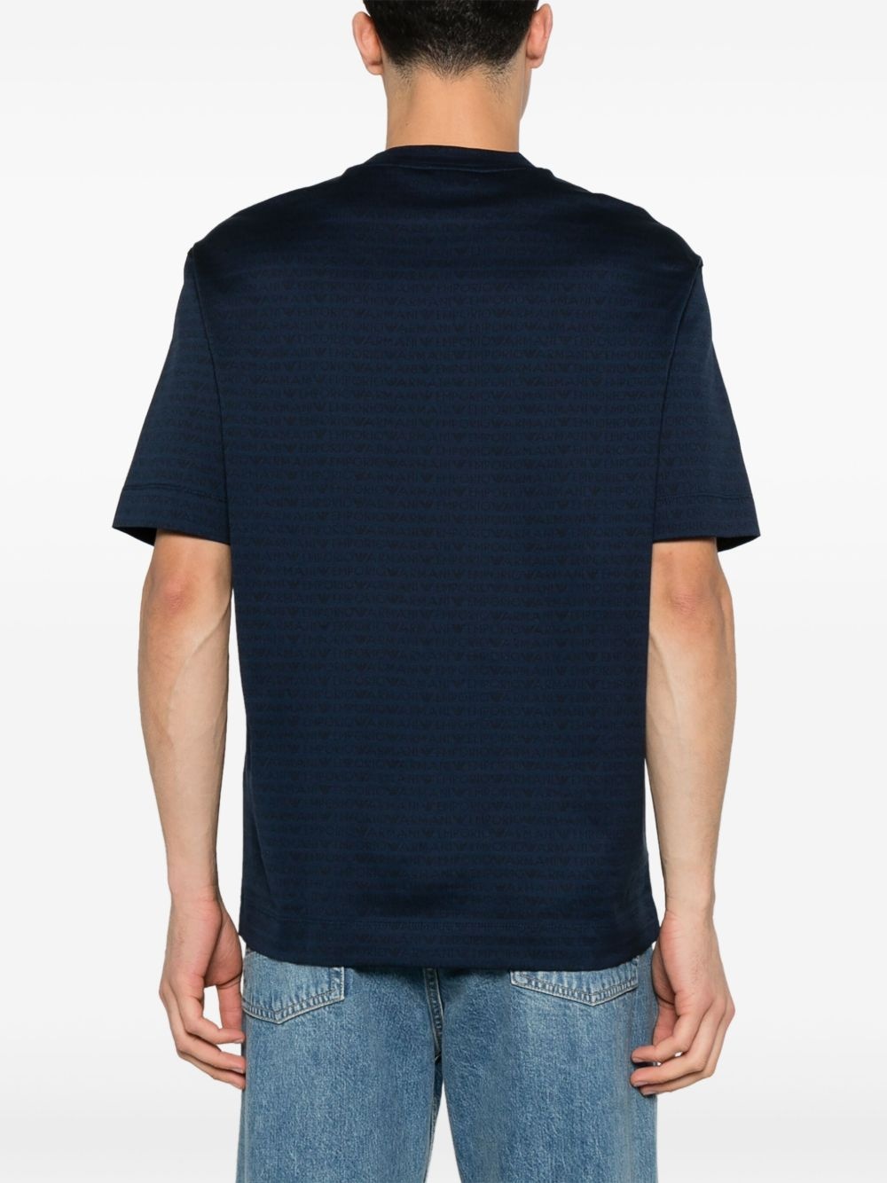 logo-jacquard T-shirt - 3