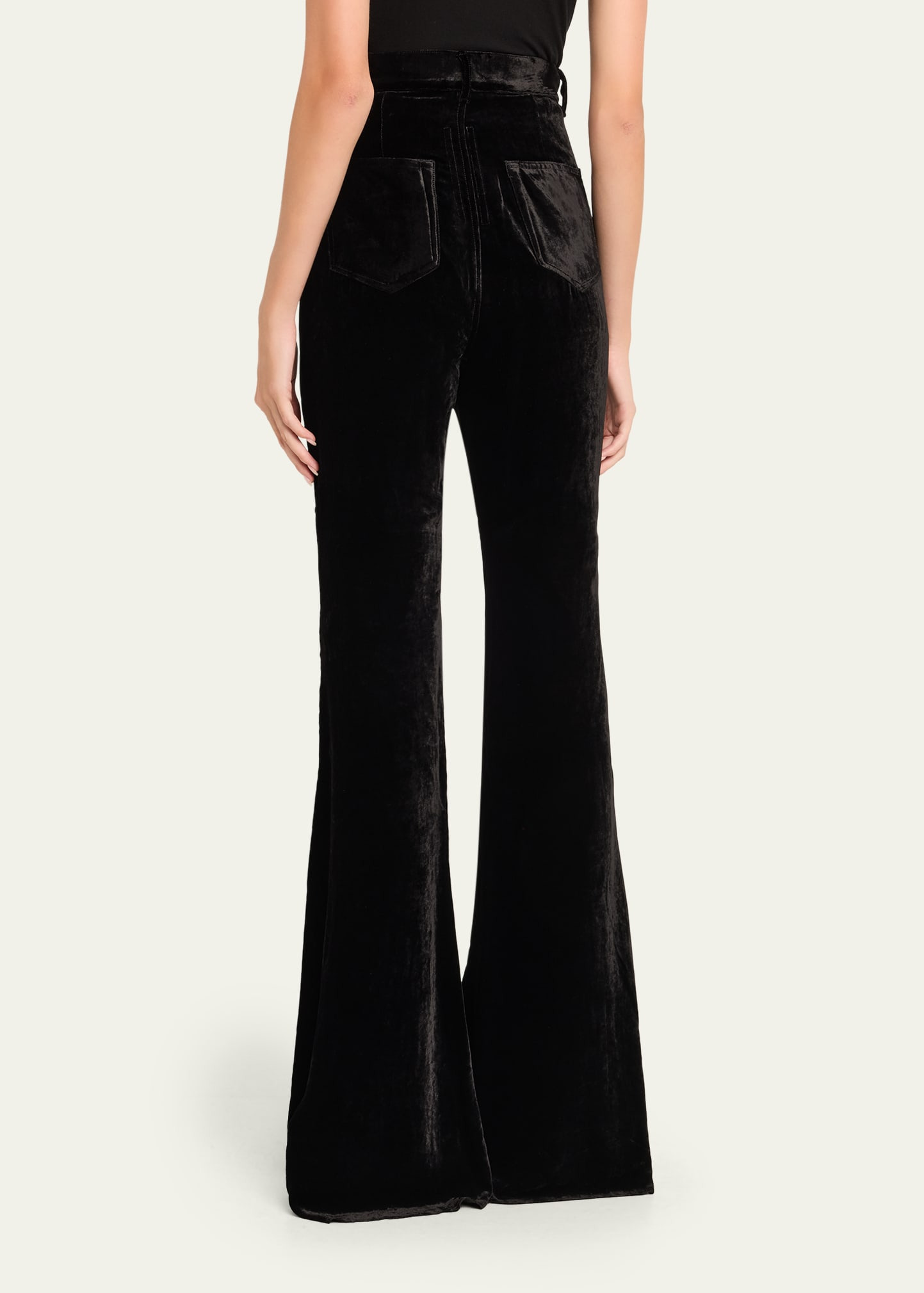 Bolan Velvet Bootcut Pants - 3