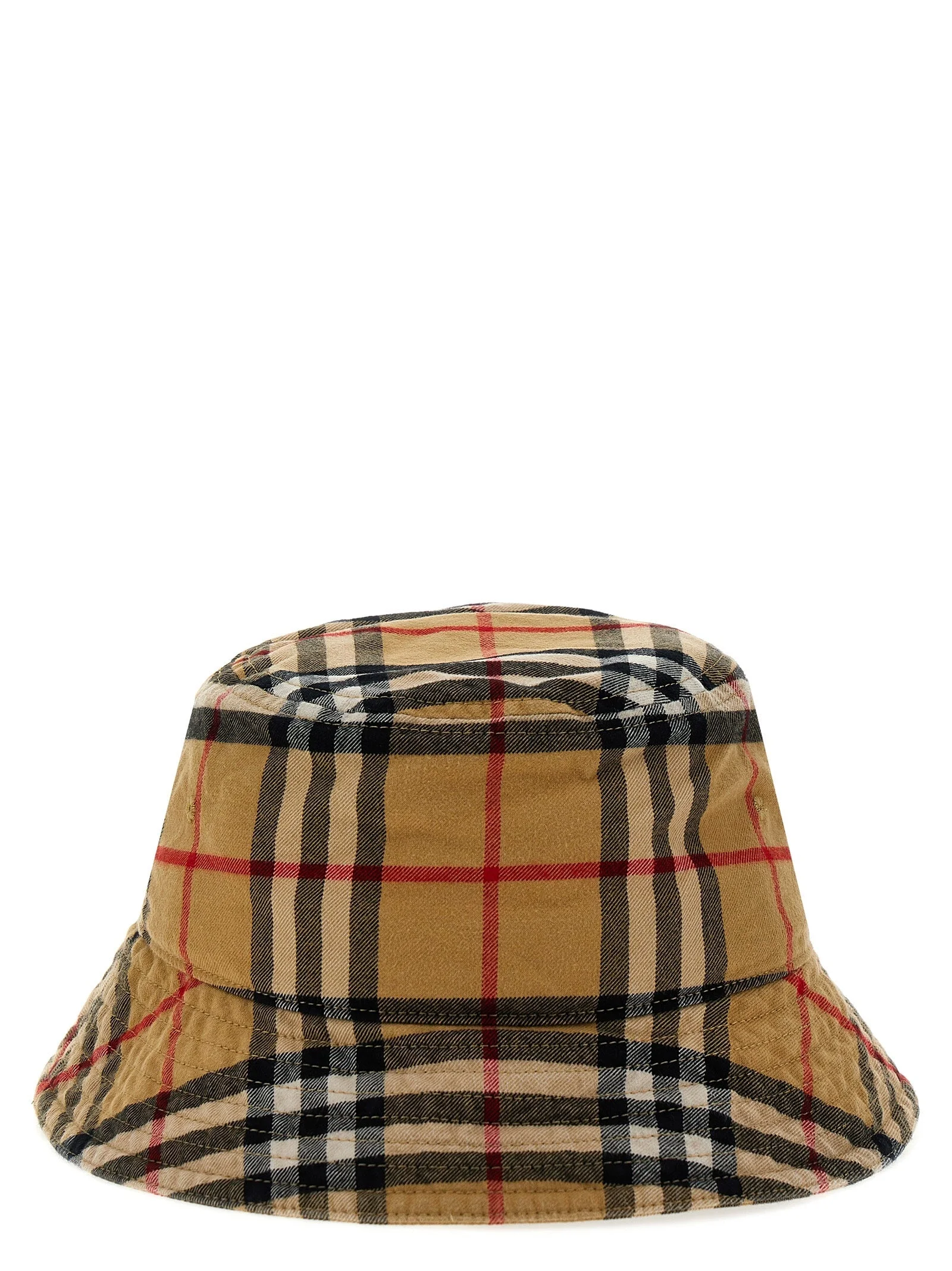Burberry Men Bucket Hat Check - 1