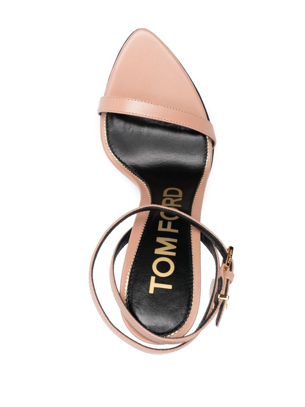 Padlock 120mm leather sandals - 4
