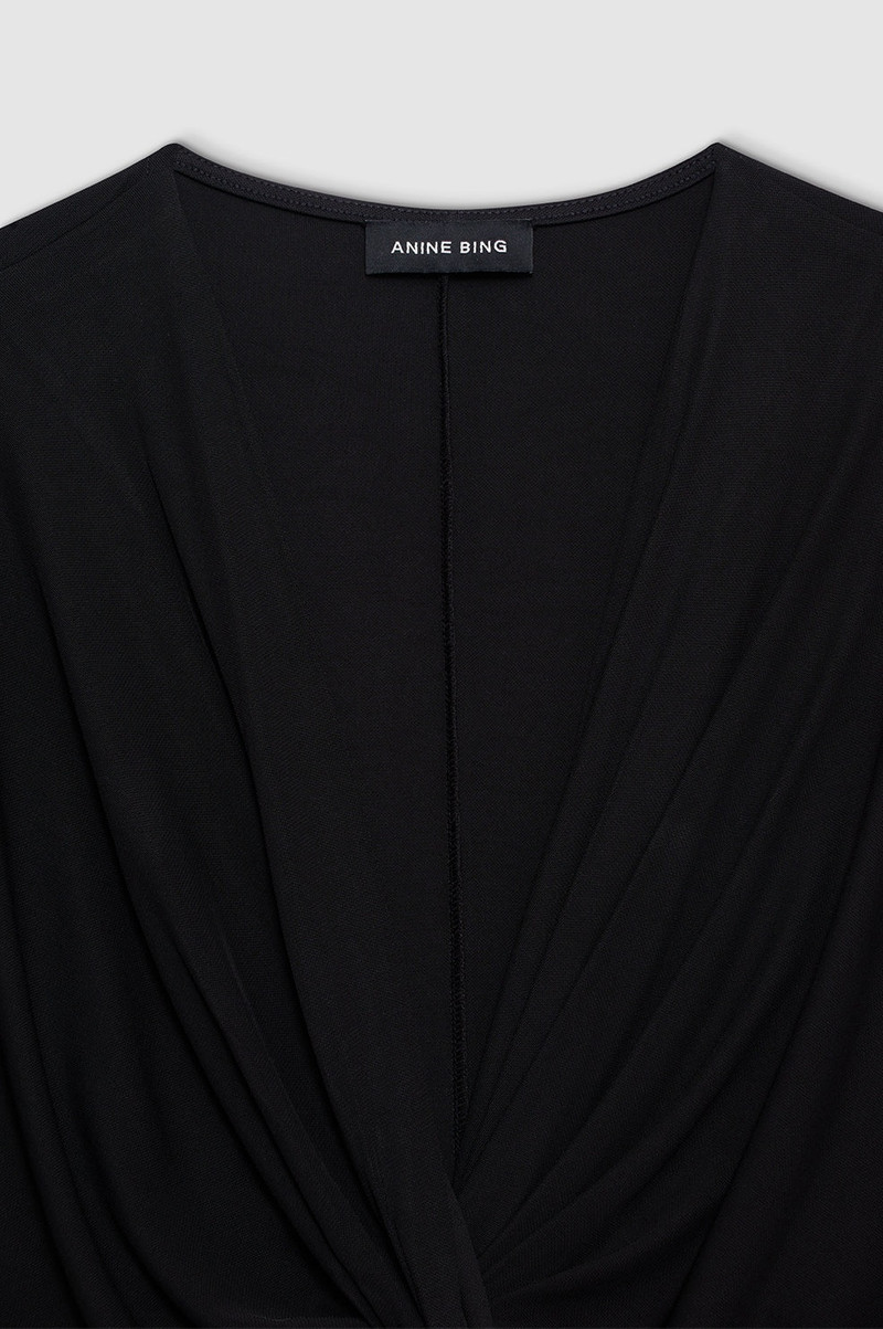 Mathilde Mini Dress - Black 4