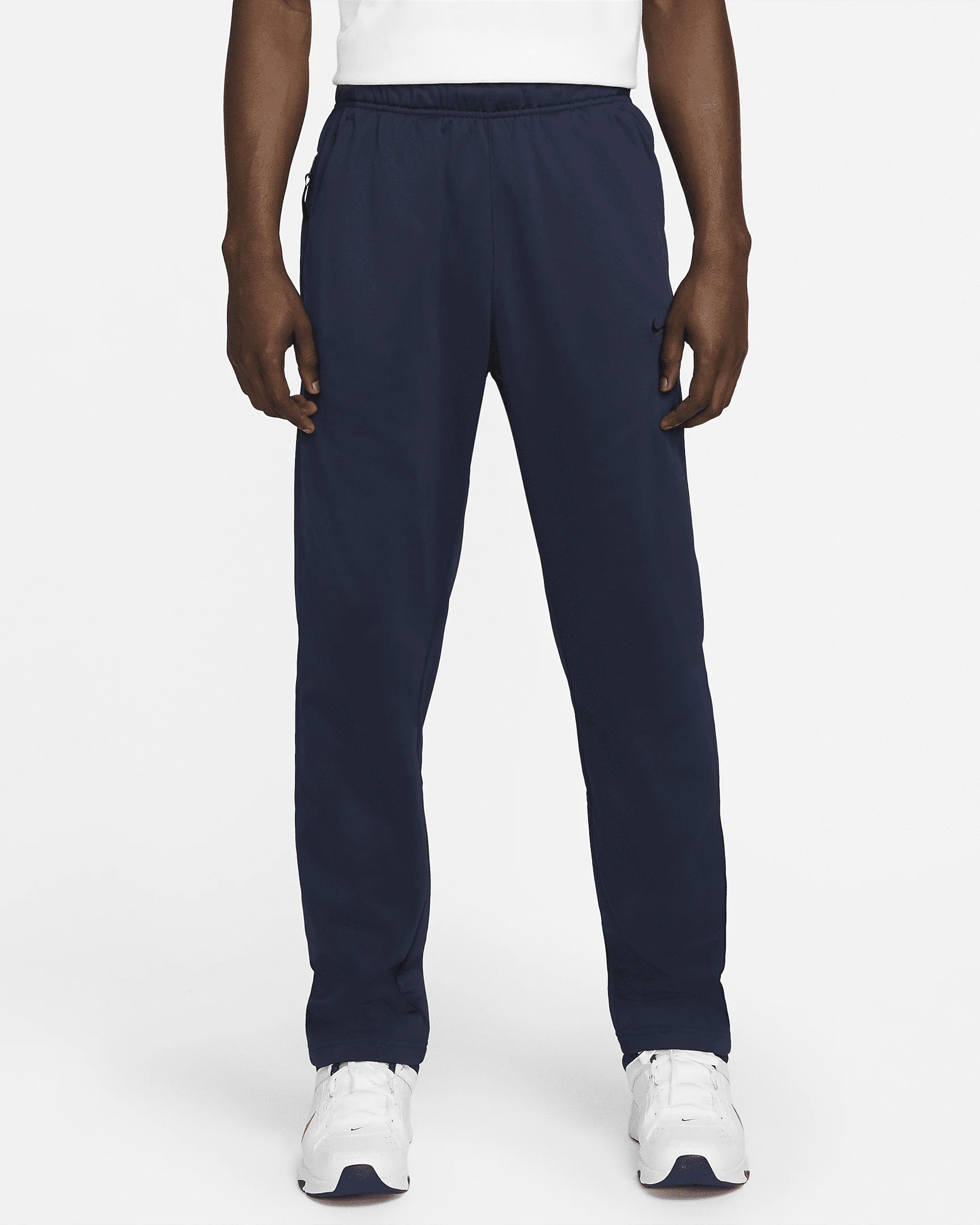 Nike Therma Men's Therma-FIT Open Hem Fitness Pants - 1