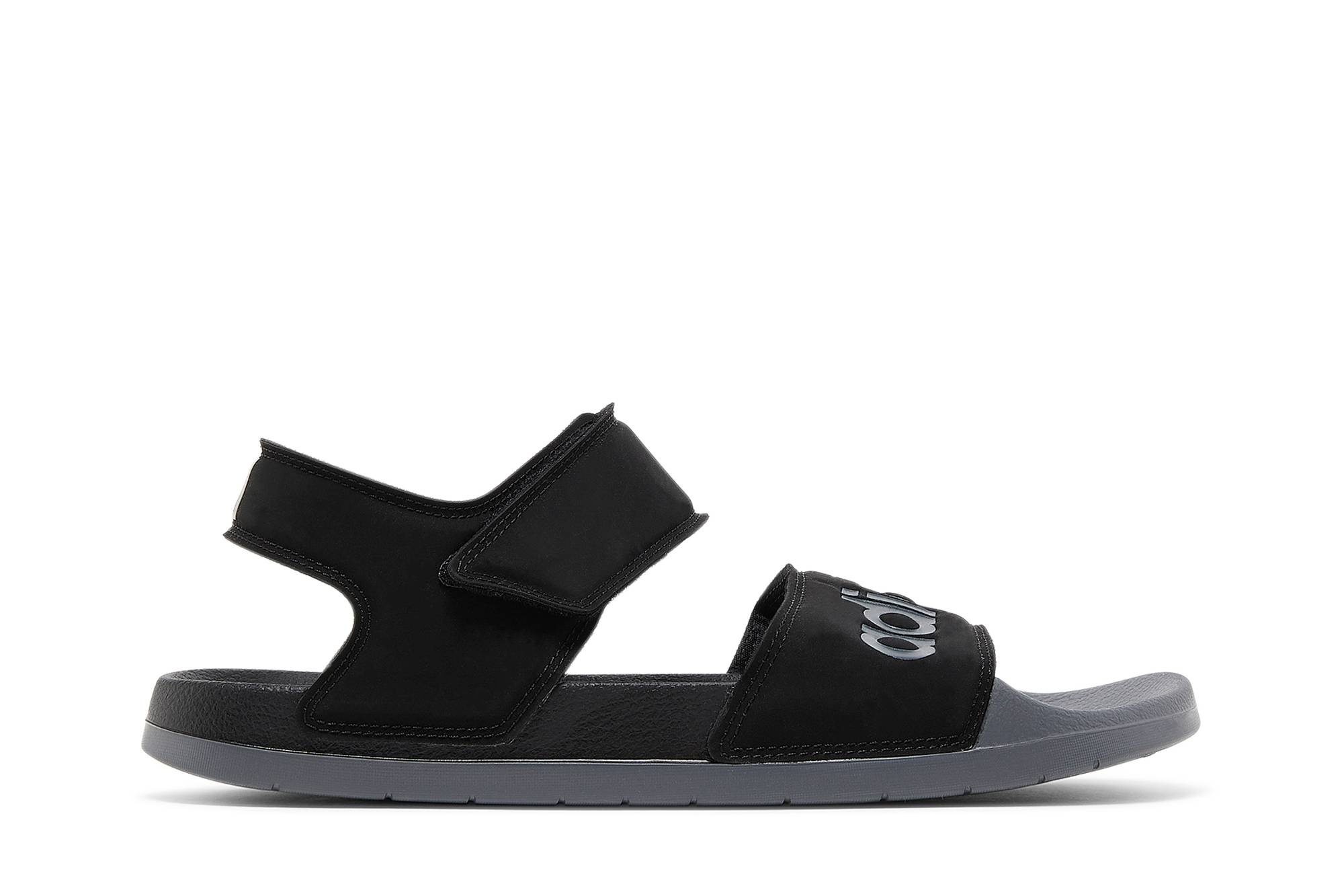 Adilette Sandal 'Black Grey' - 1