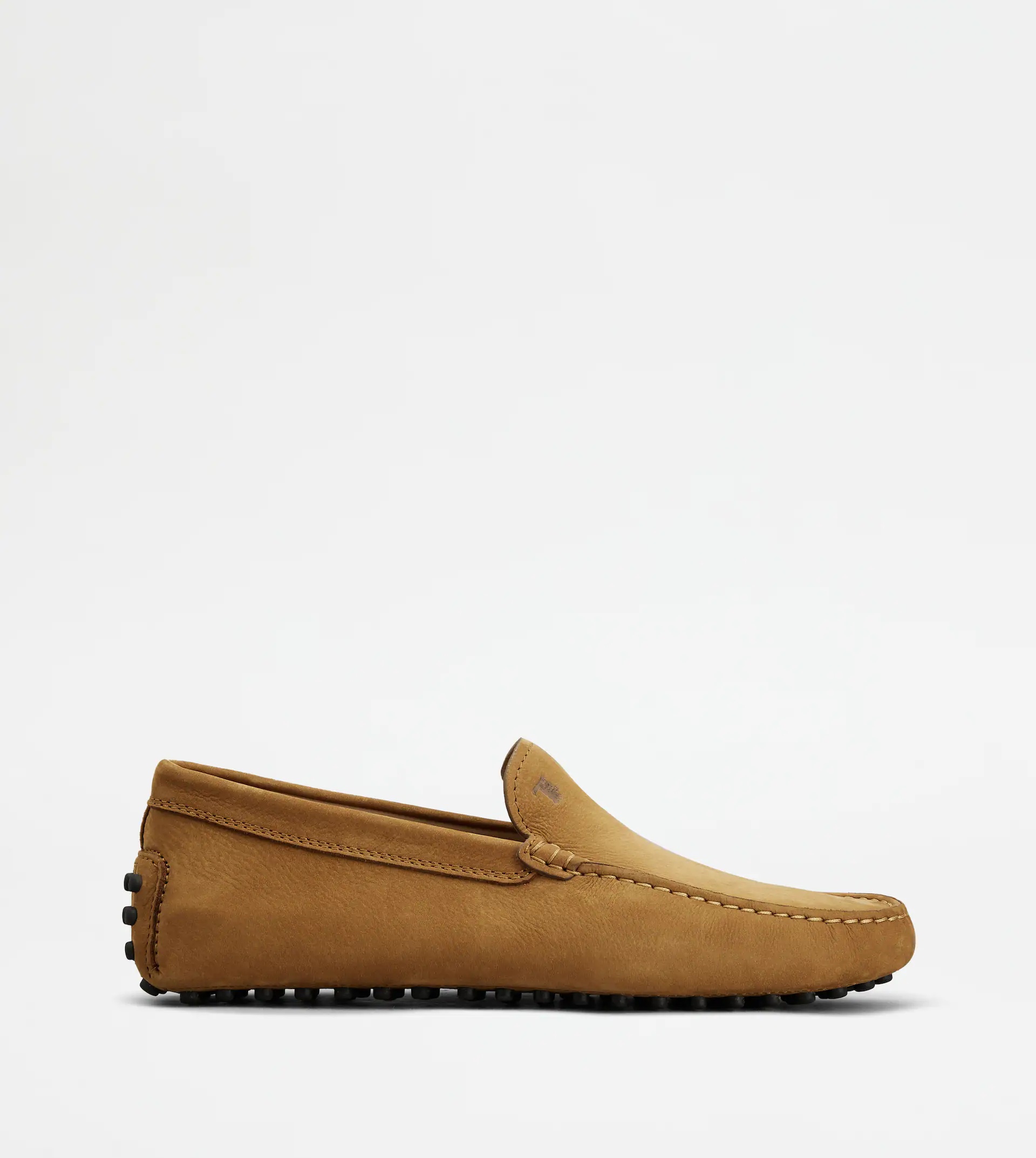 GOMMINO DRIVING SHOES IN NUBUCK - BROWN - 1