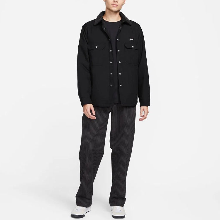 Nike SB Padded Flannel Skate Jacket 'Black' DQ6328-010 - 3