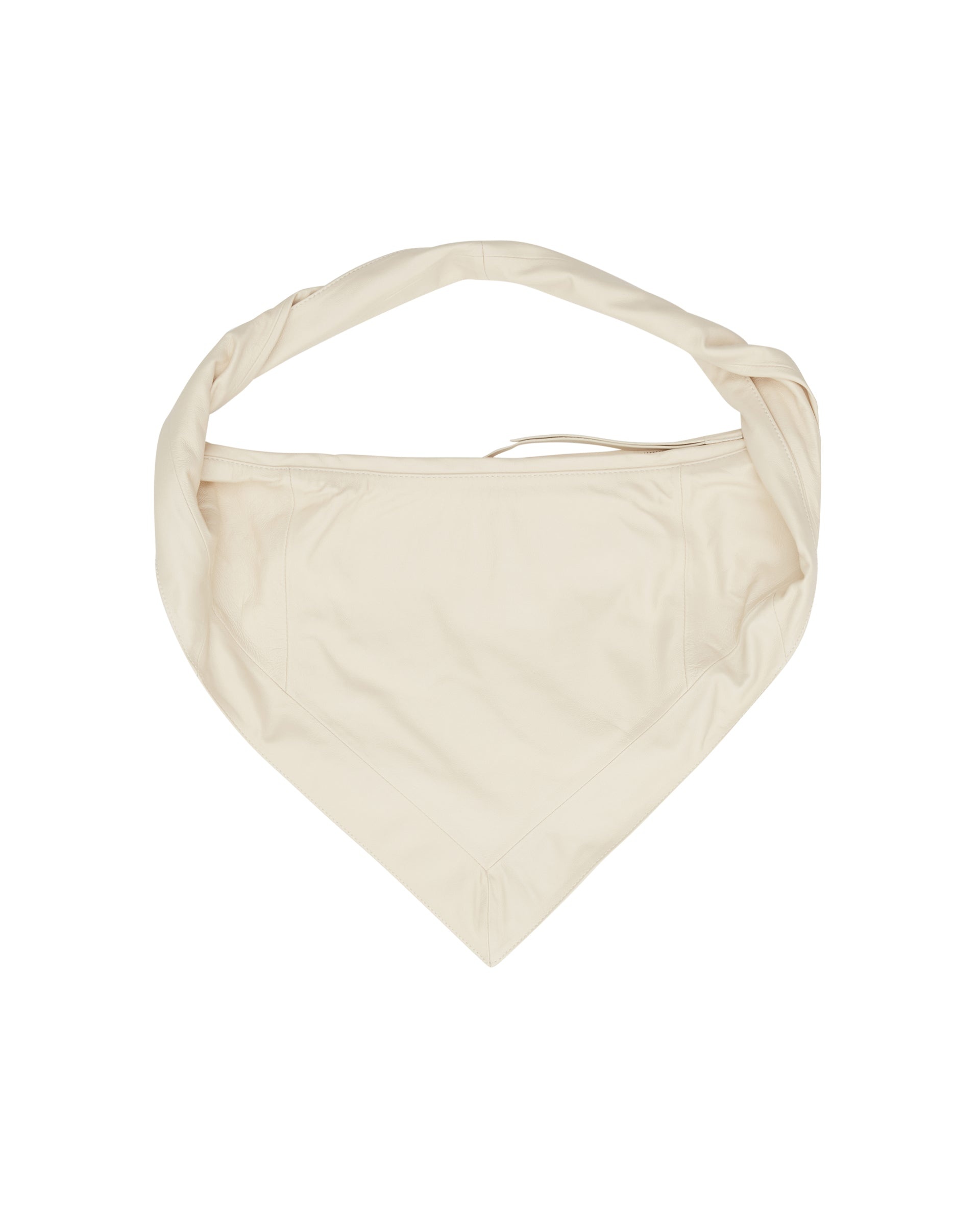 White Small Scarf Bag - 7
