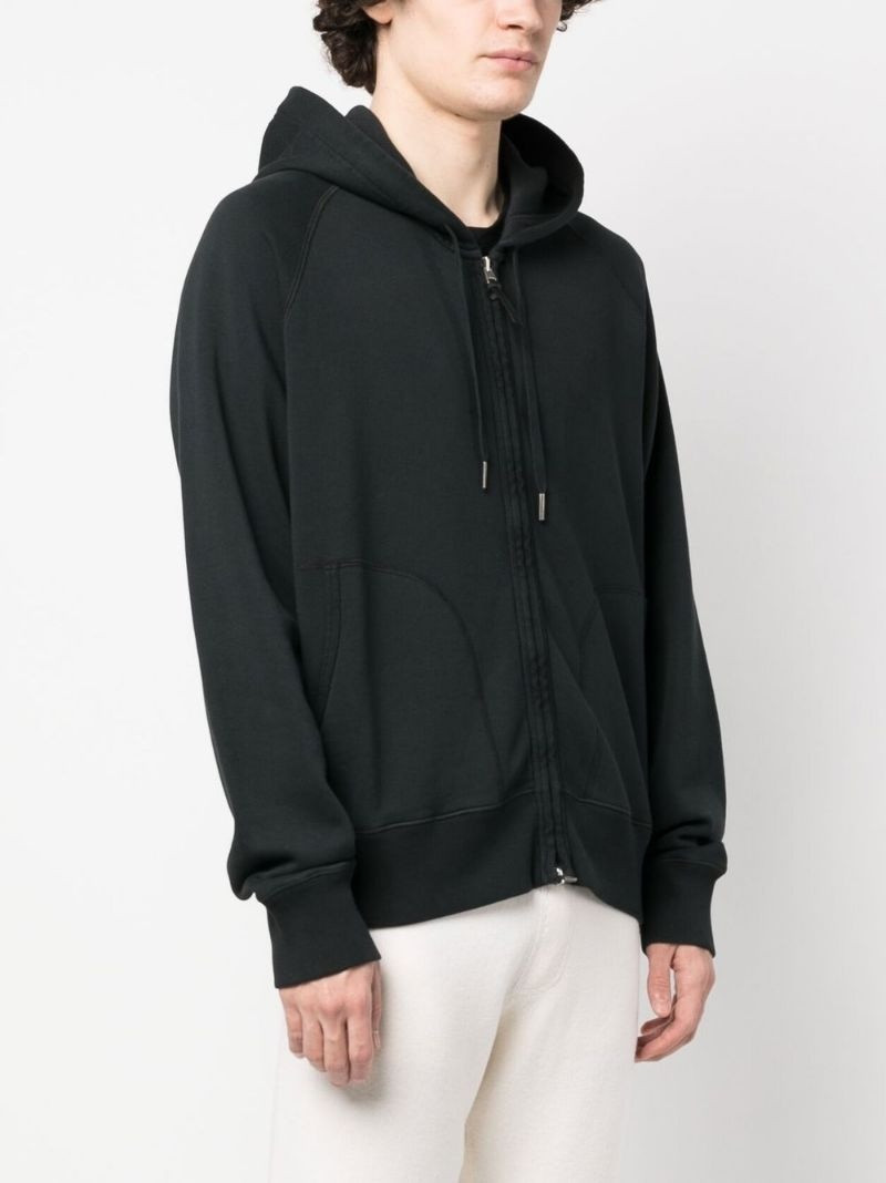 pouch-pocket zip hoodie 3
