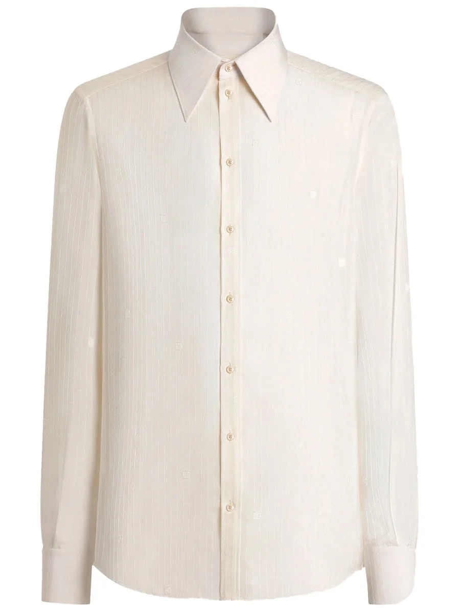 Dolce & Gabbana Men Silk Shirt - 1