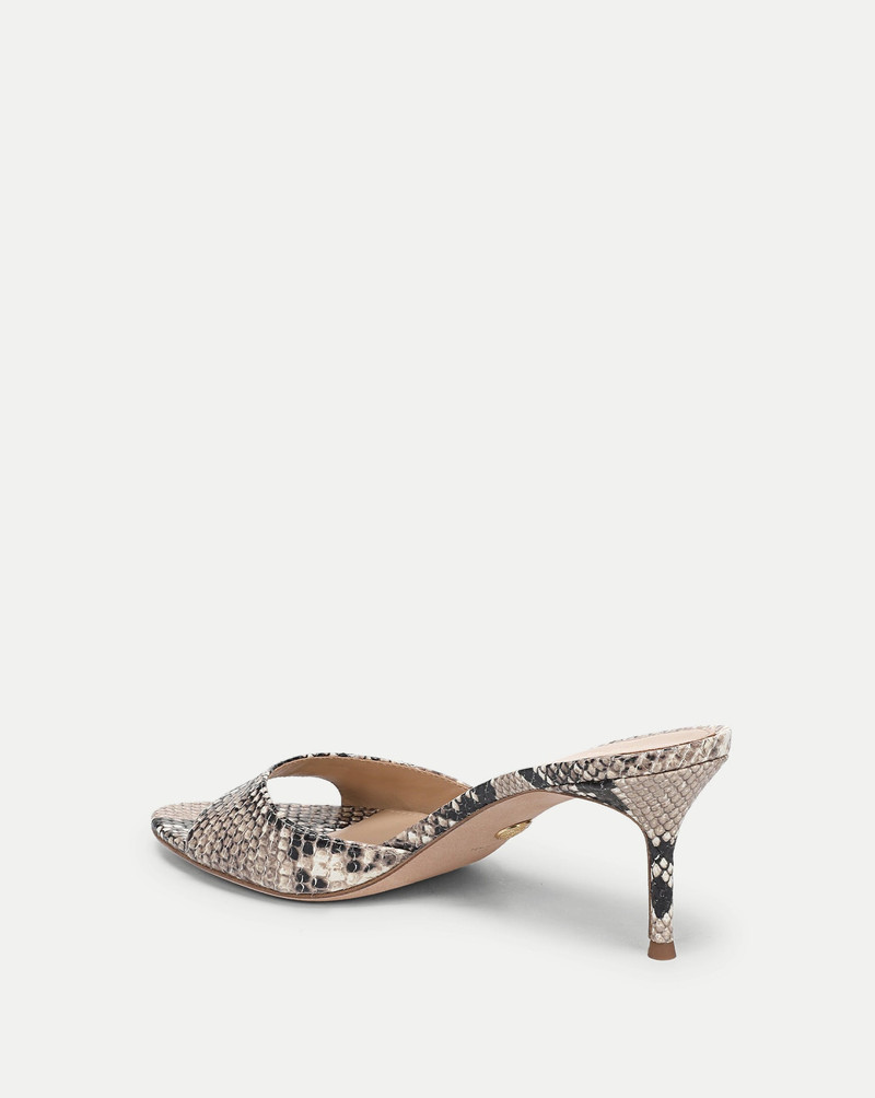 TIA LEATHER KITTEN-HEEL SANDAL 5