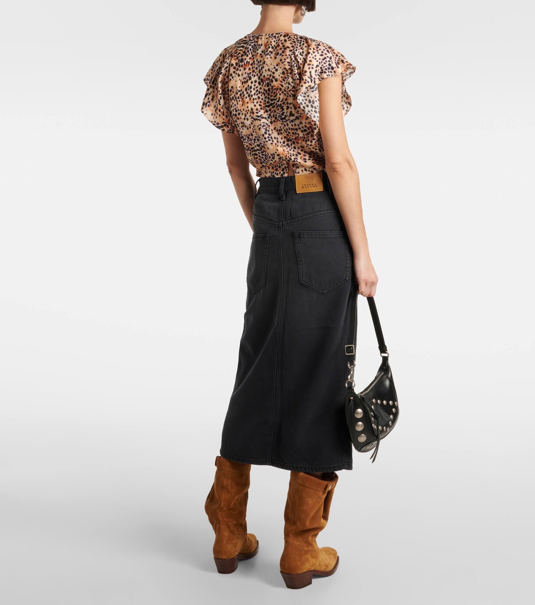 Tilauria denim skirt - 3