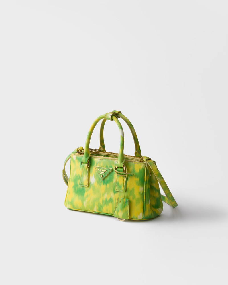 Prada Galleria mini printed Saffiano leather bag 3