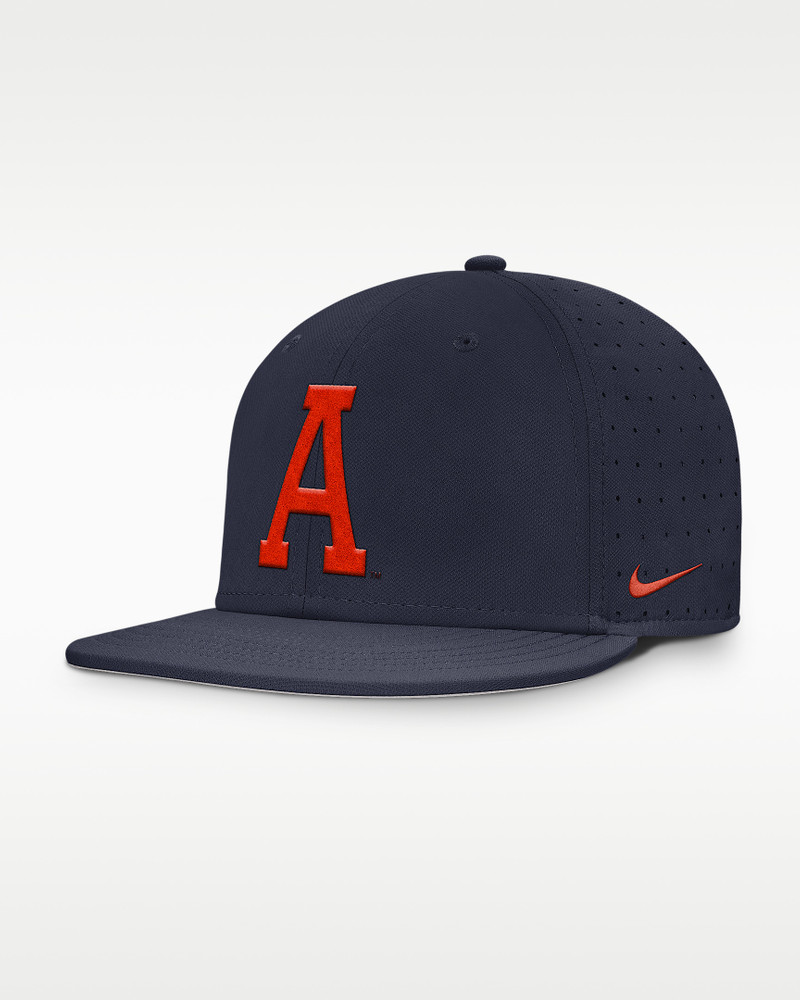 Auburn Dugout True Men's Nike Dri-FIT College Fitted Hat 1