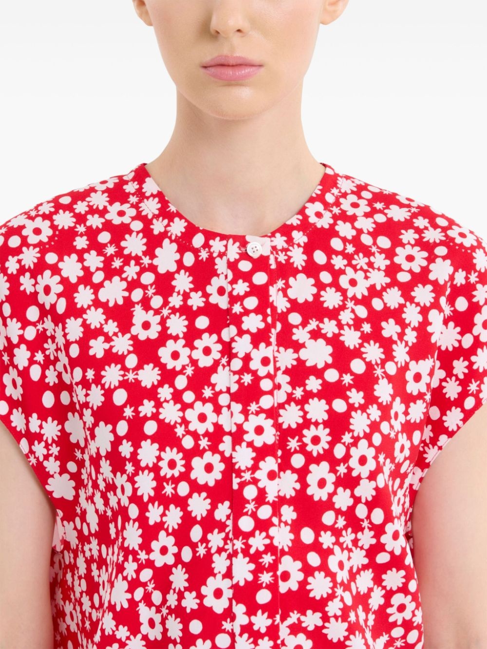 floral print shirt - 5