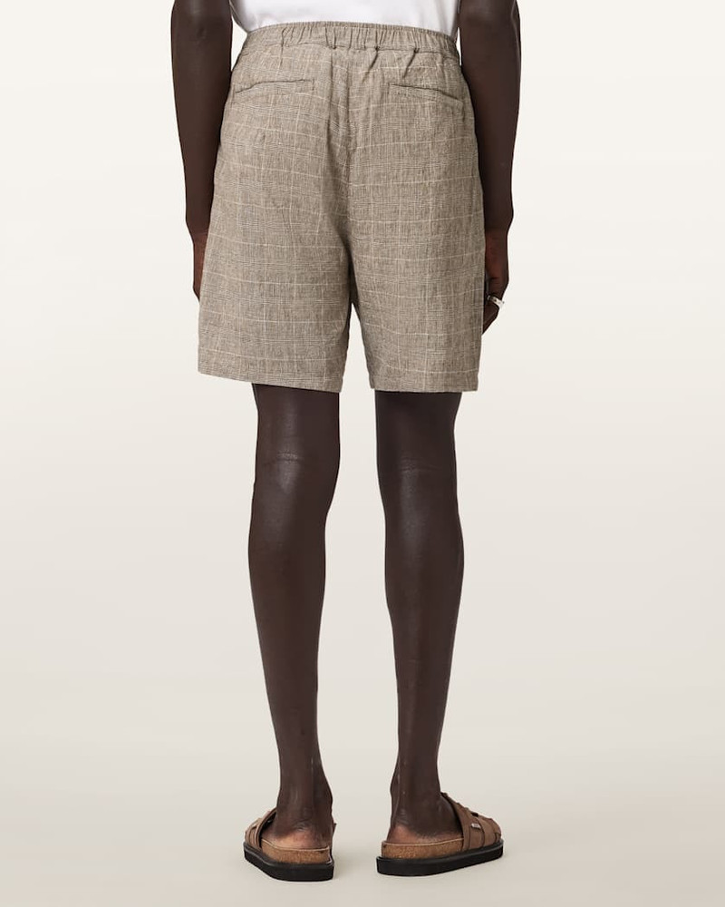 KEAL LINEN BLEND RELAXED FIT SHORTS 6