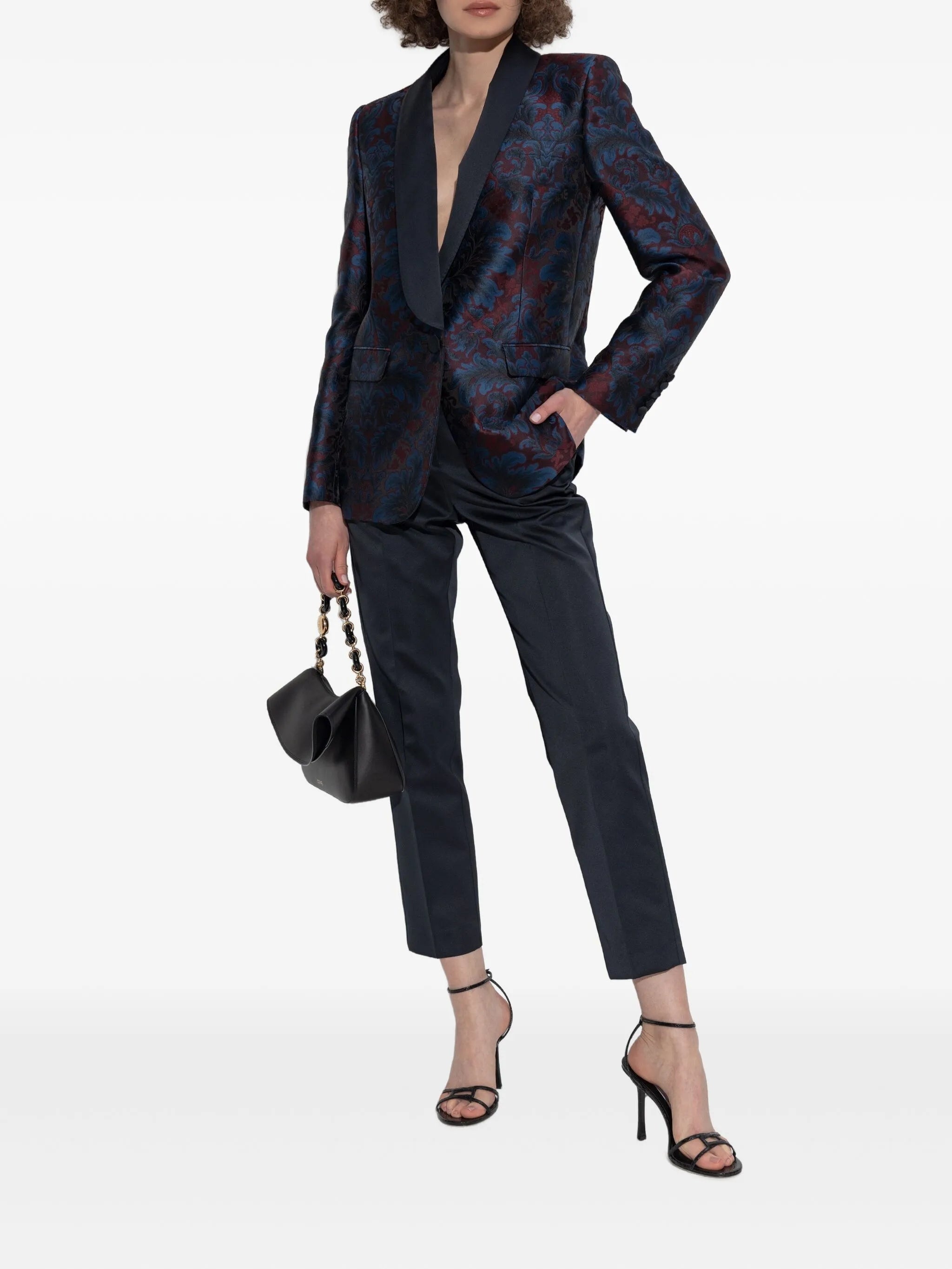 Etro Paisley-pattern Shawl-lapel Blazer - 4